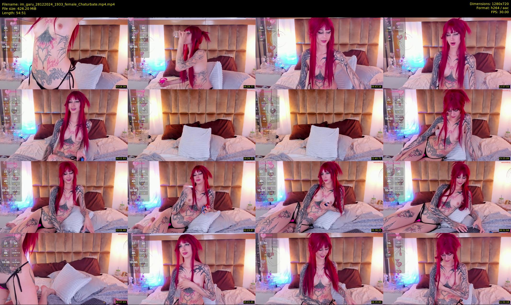 im_garu — 55 minute Chaturbate female cam show recording, 720p, Dec 28, 2024