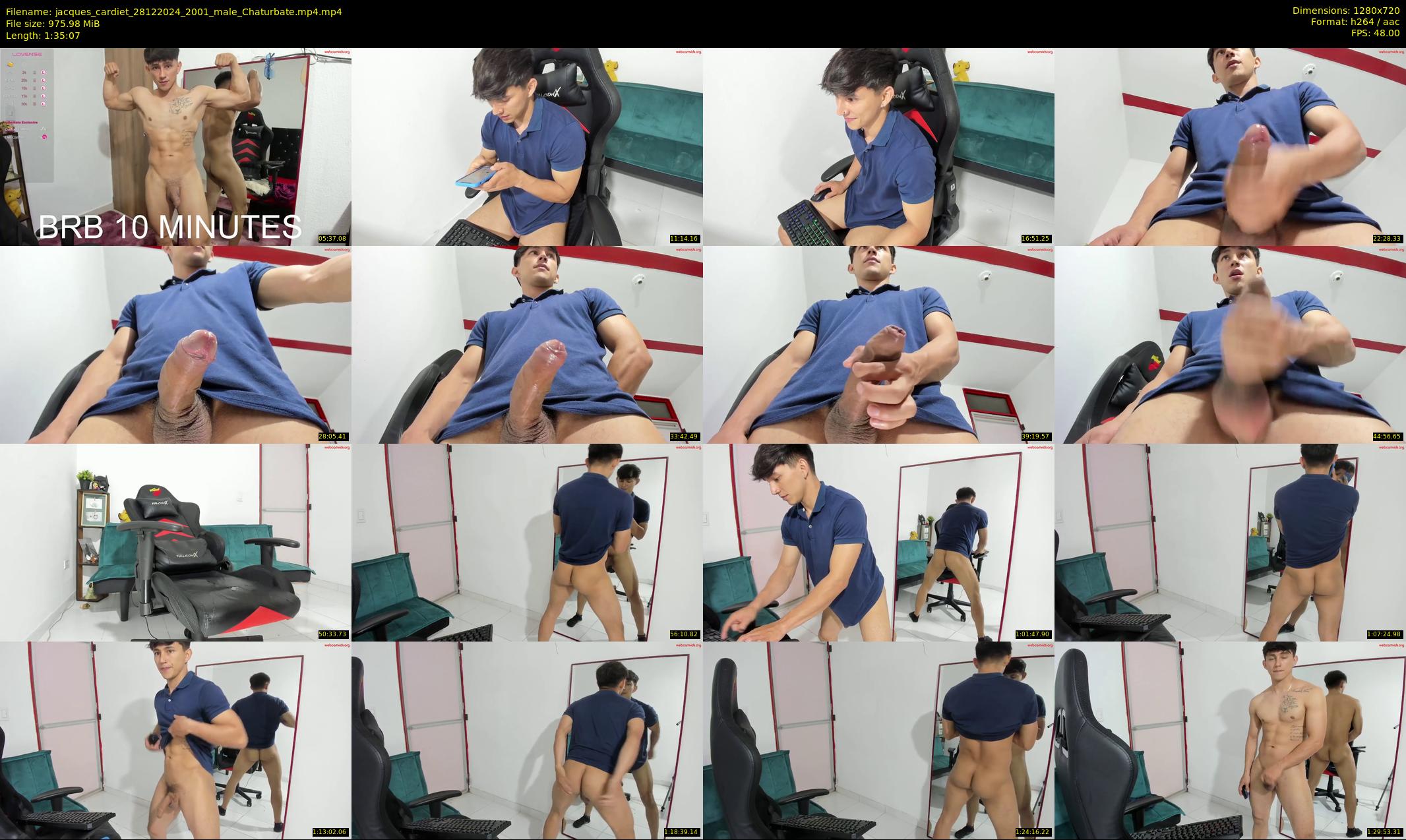jacques_cardiet — 96 minute Chaturbate male cam show recording, 720p, Dec 28, 2024