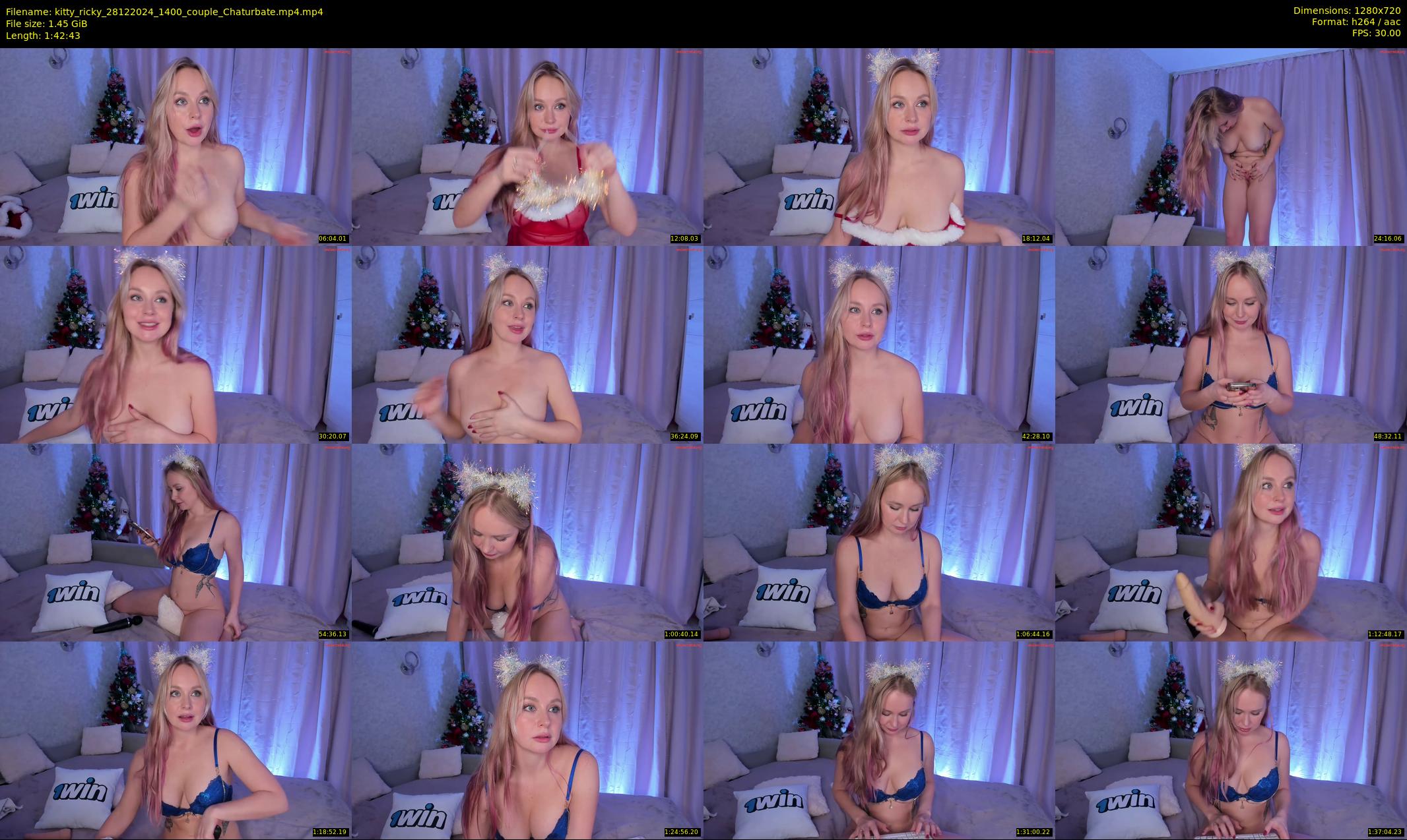 kitty_ricky — 103 minute Chaturbate couple cam show recording, 720p, Dec 28, 2024