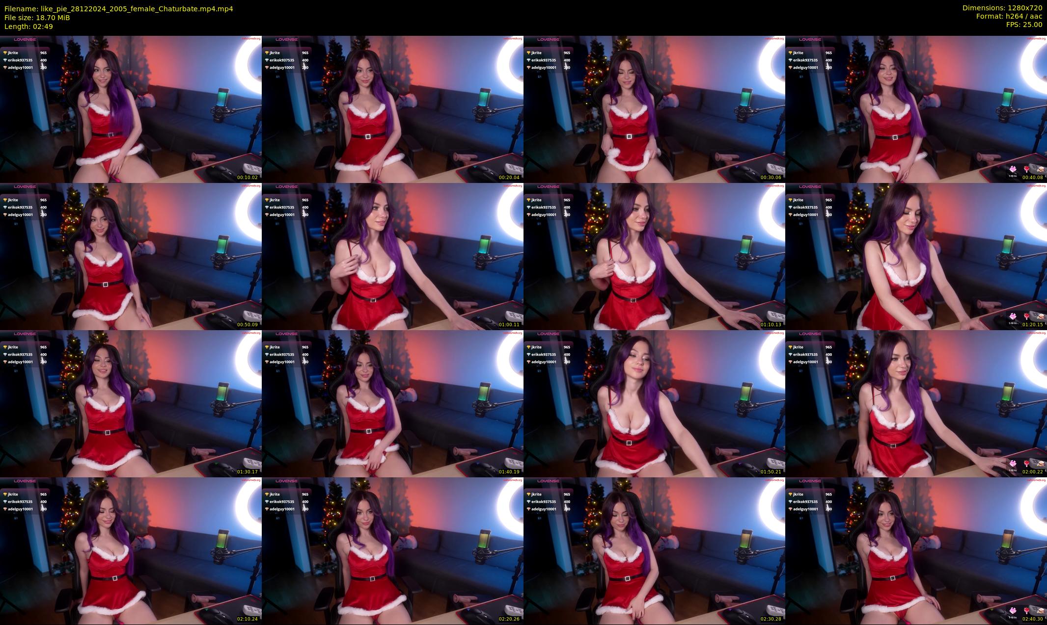 like_pie — 3 minute Chaturbate couple cam show recording, 720p, Dec 28, 2024