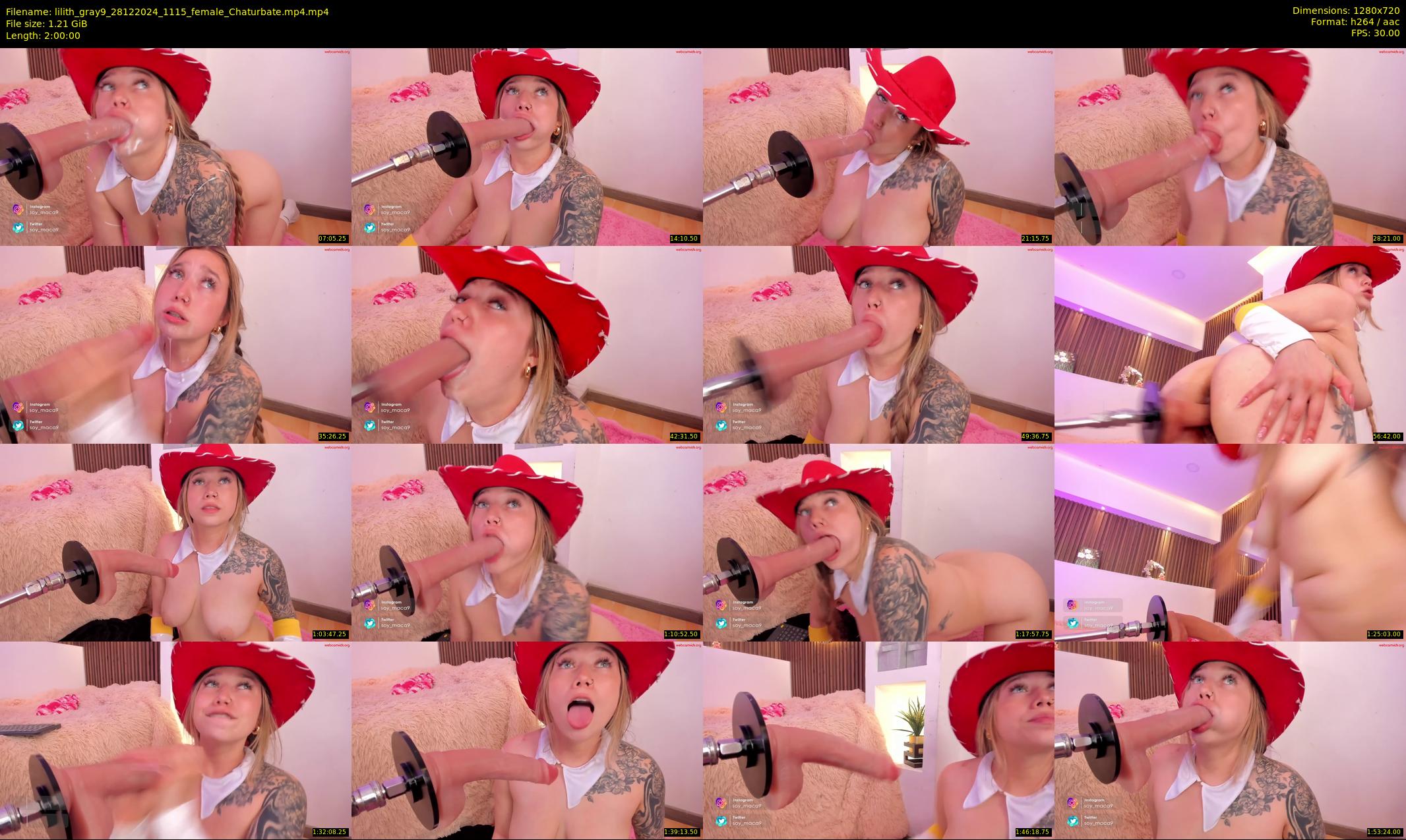 lilith_gray9 — 120 minute Chaturbate female cam show recording, 720p, Dec 28, 2024