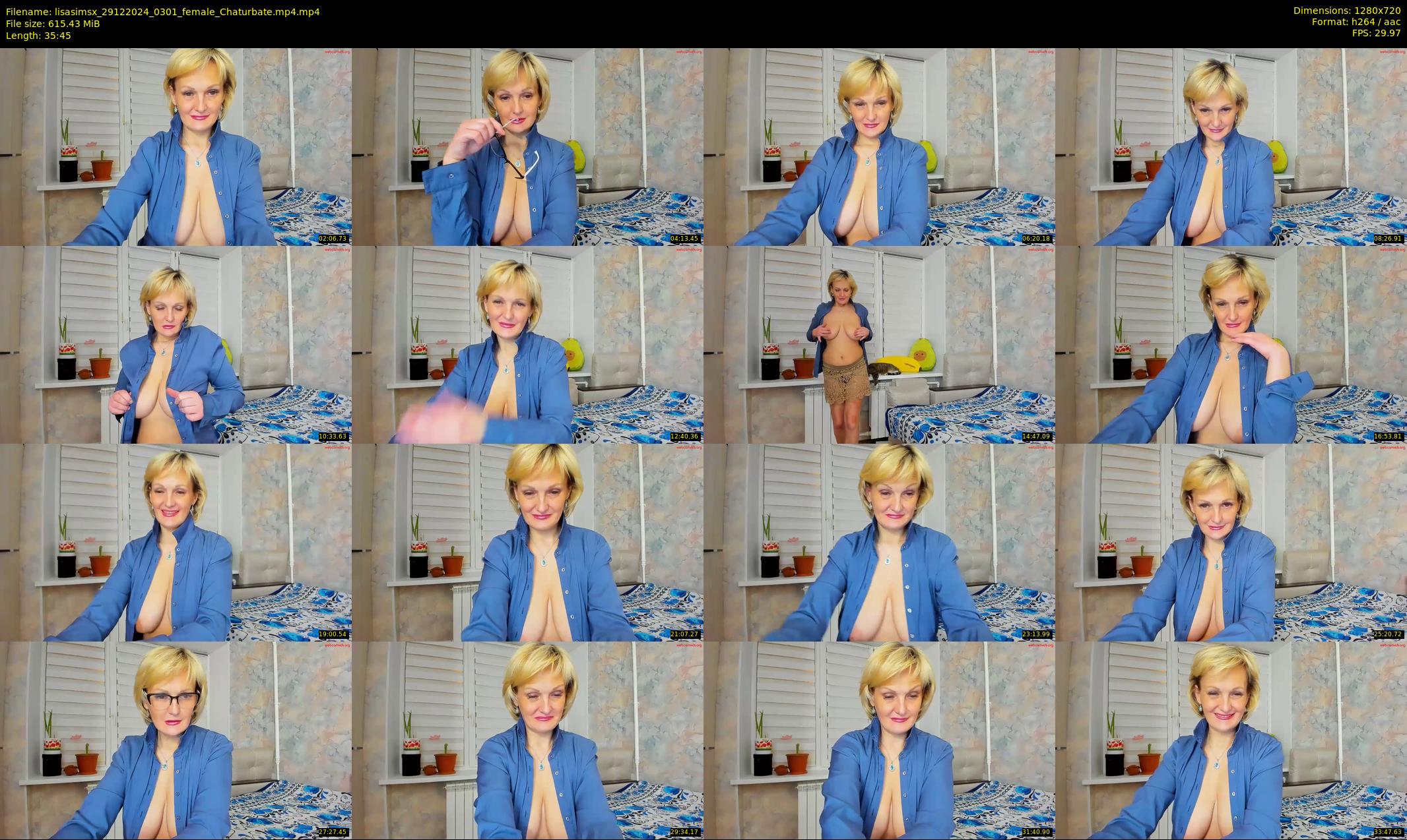 lisasimsx — 36 minute Chaturbate female cam show recording, 720p, Dec 29, 2024