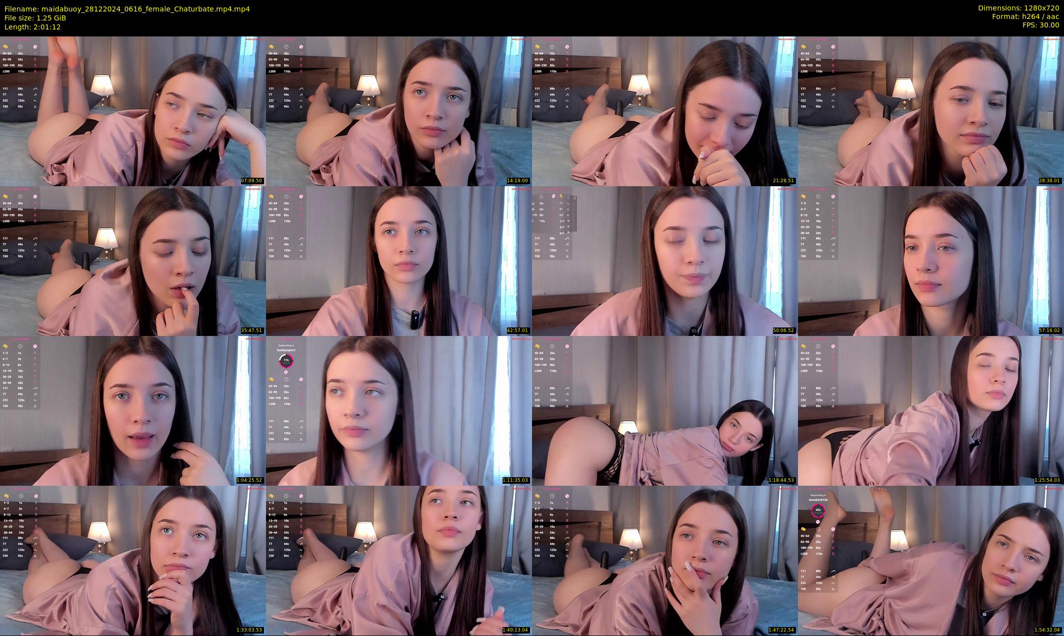 maidabuoy — 122 minute Chaturbate female cam show recording, 720p, Dec 28, 2024