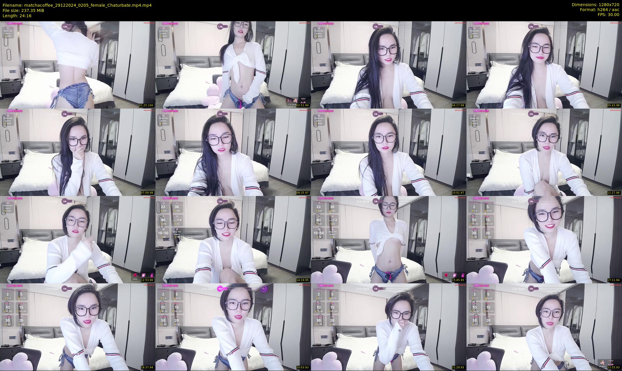 matchacoffee — 25 minute Chaturbate female cam show recording, 720p, Dec 29, 2024