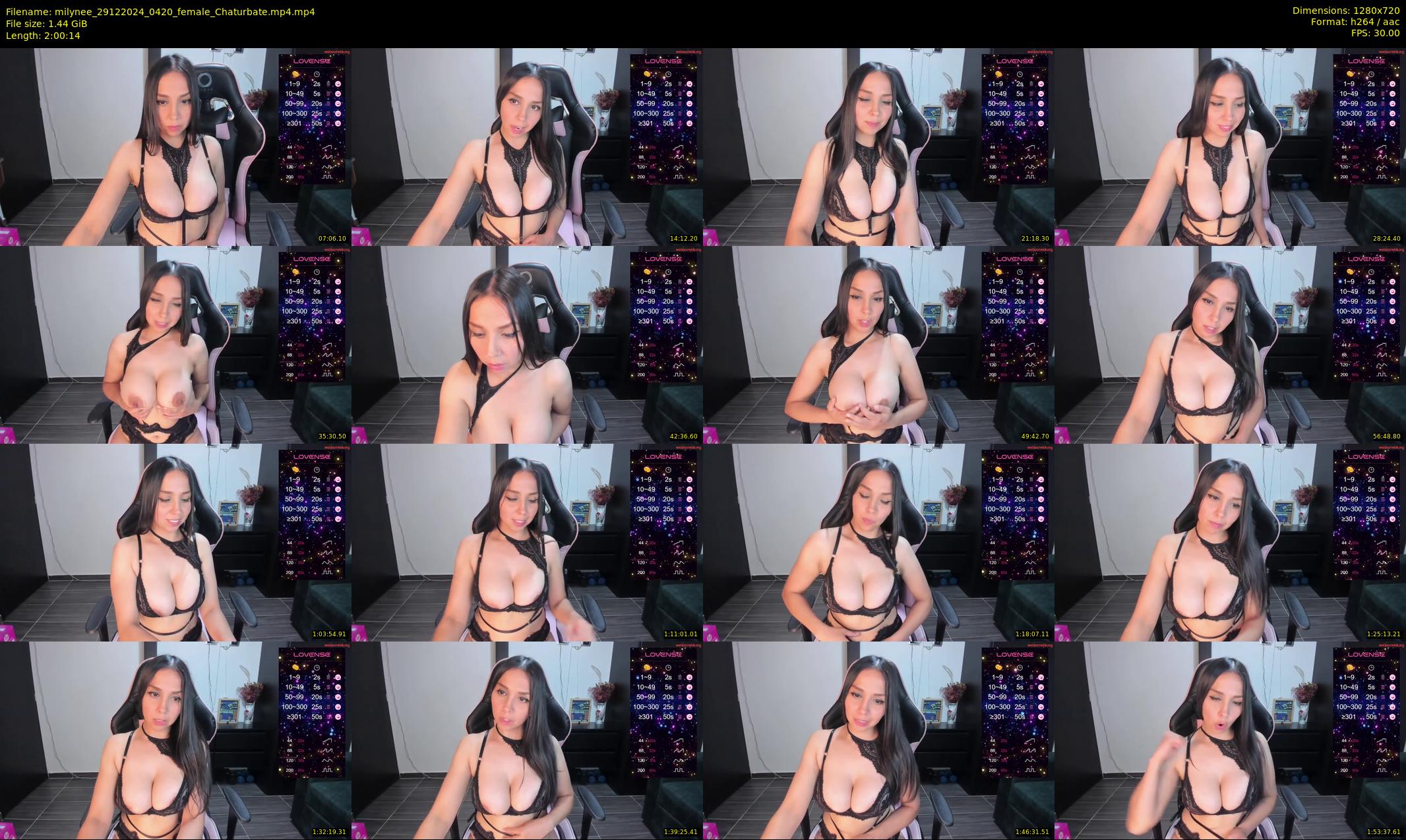 milynee — 121 minute Chaturbate female cam show recording, 720p, Dec 29, 2024