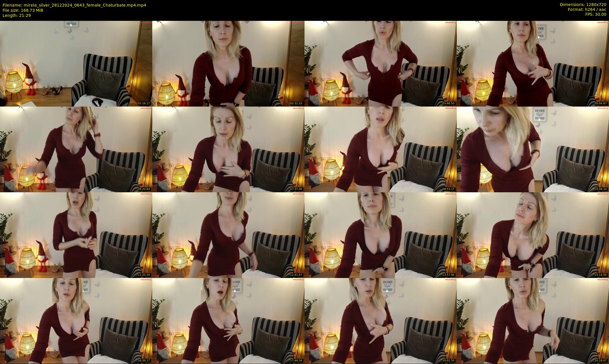mirela_silver — 22 minute Chaturbate female cam show recording, 720p, Dec 28, 2024