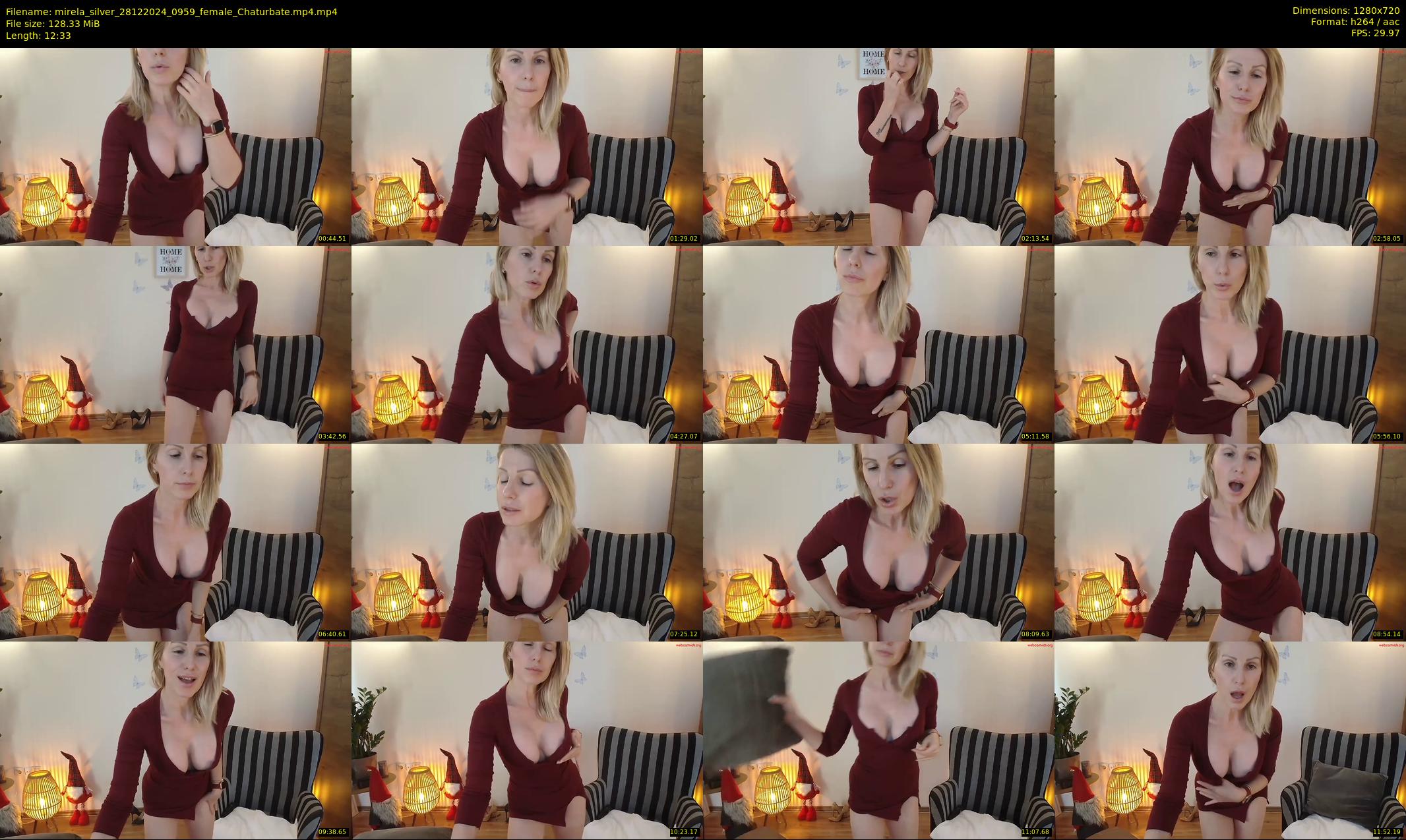 mirela_silver — 13 minute Chaturbate female cam show recording, 720p, Dec 28, 2024