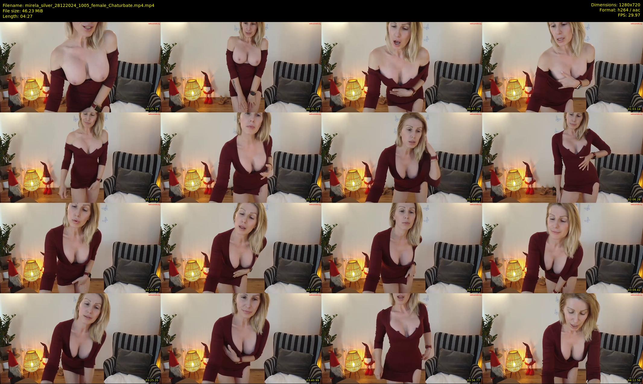 mirela_silver — 5 minute Chaturbate female cam show recording, 720p, Dec 28, 2024