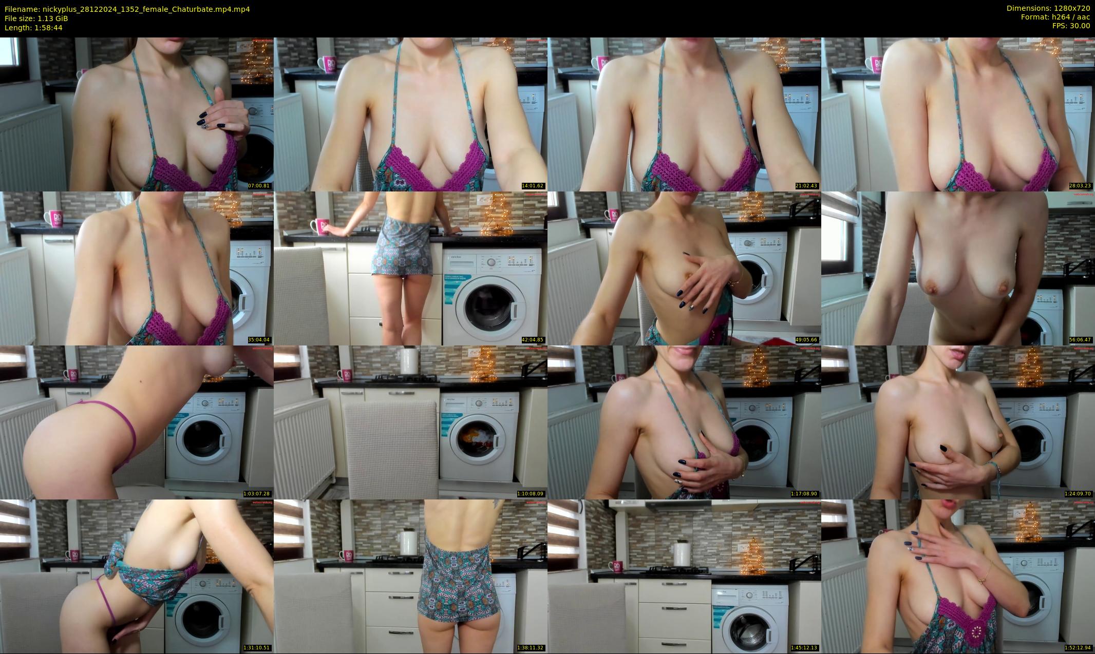 nickyplus — 119 minute Chaturbate couple cam show recording, 720p, Dec 28, 2024