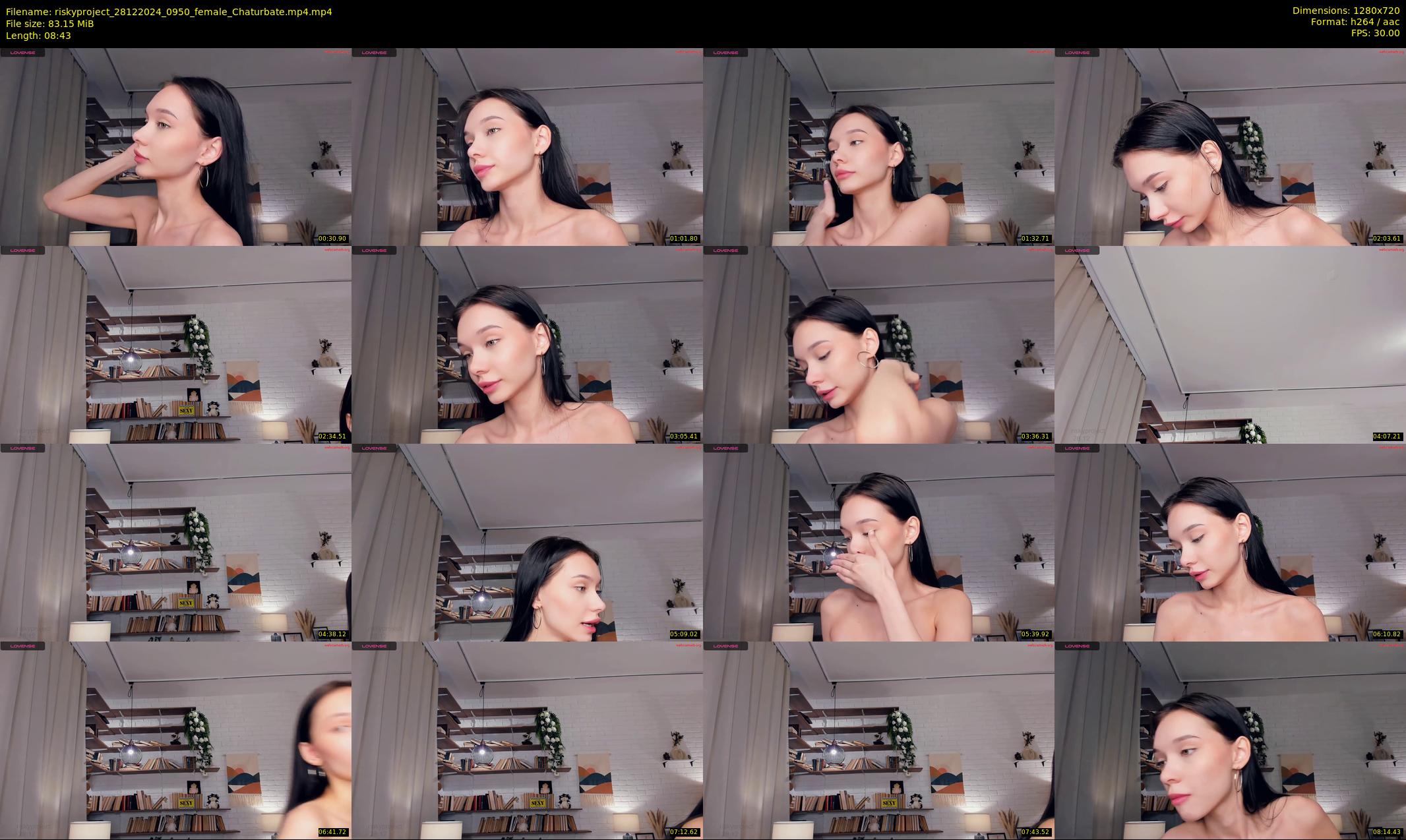 riskyproject — 9 minute Chaturbate couple cam show recording, 720p, Dec 28, 2024