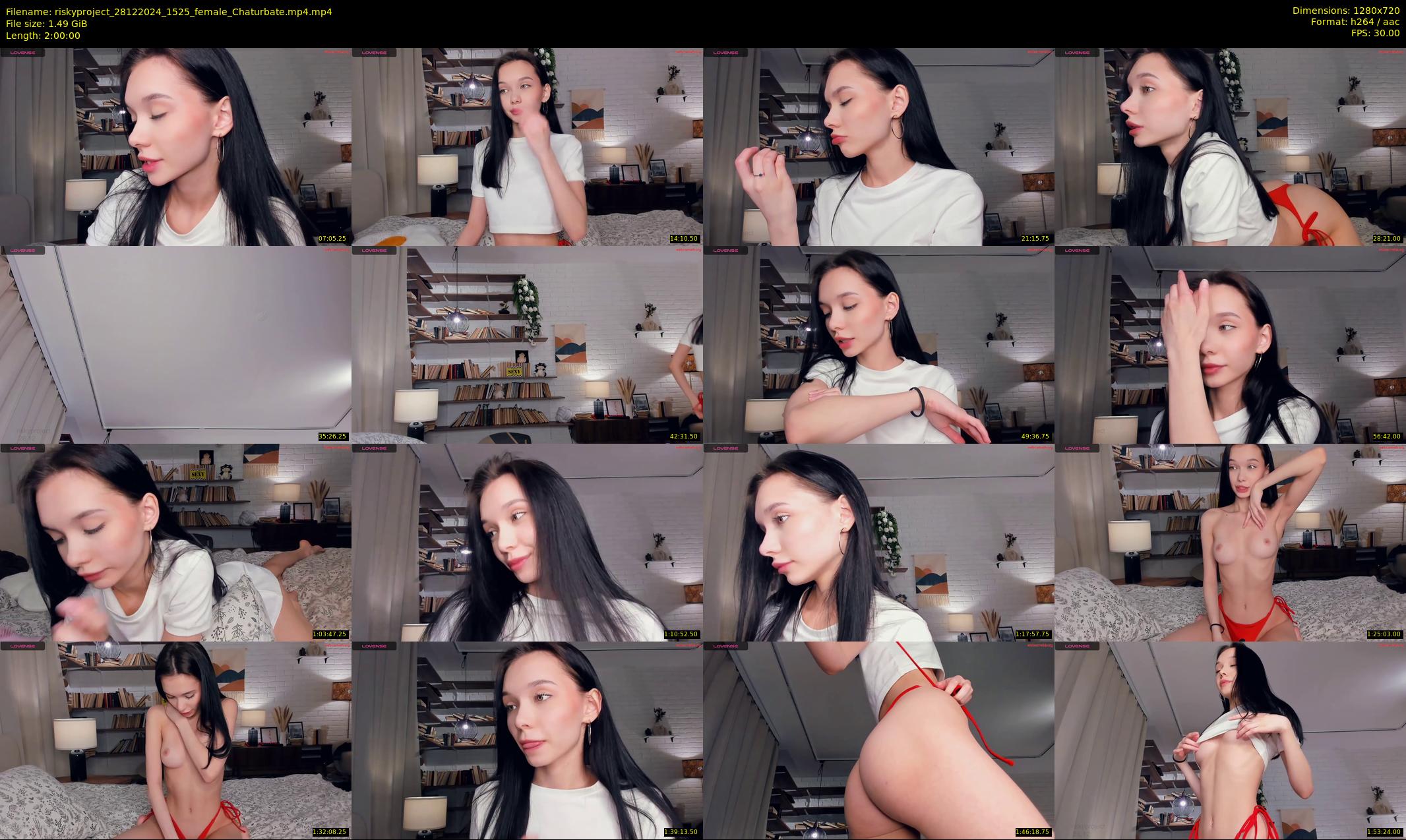 riskyproject — 120 minute Chaturbate couple cam show recording, 720p, Dec 28, 2024