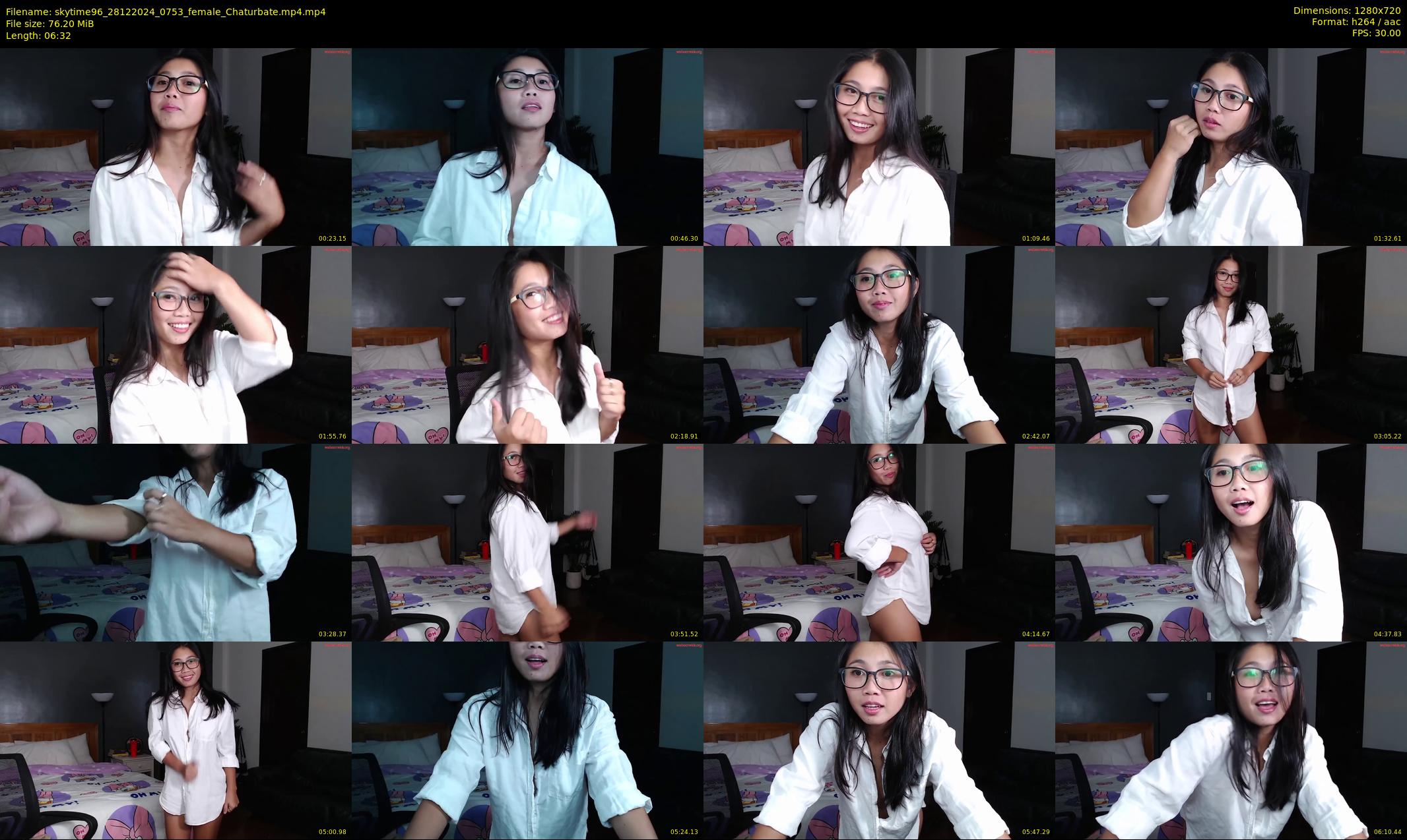 skytime96 — 7 minute Chaturbate female cam show recording, 720p, Dec 28, 2024