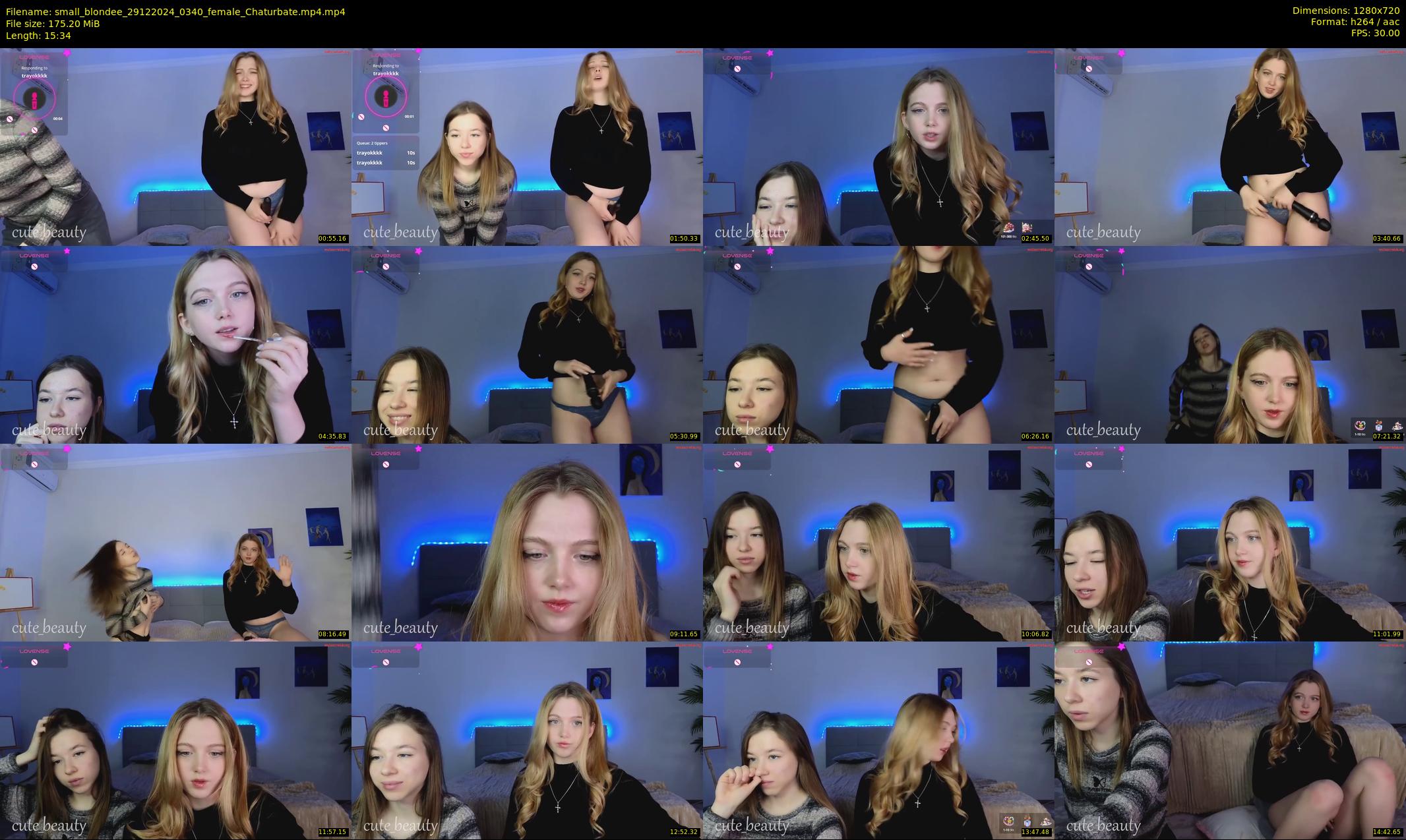 small_blondee — 16 minute Chaturbate female cam show recording, 720p, Dec 29, 2024