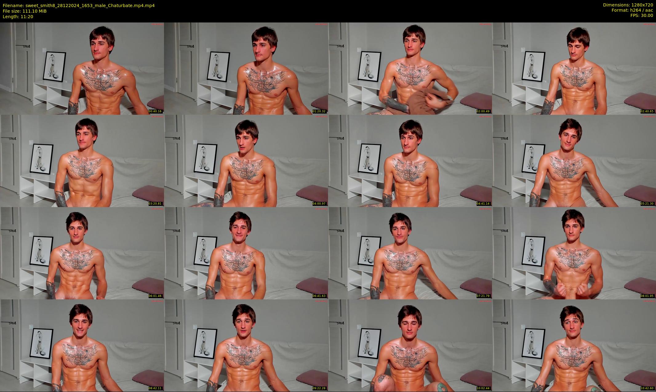 sweet_smith8 — 12 minute Chaturbate male cam show recording, 720p, Dec 28, 2024
