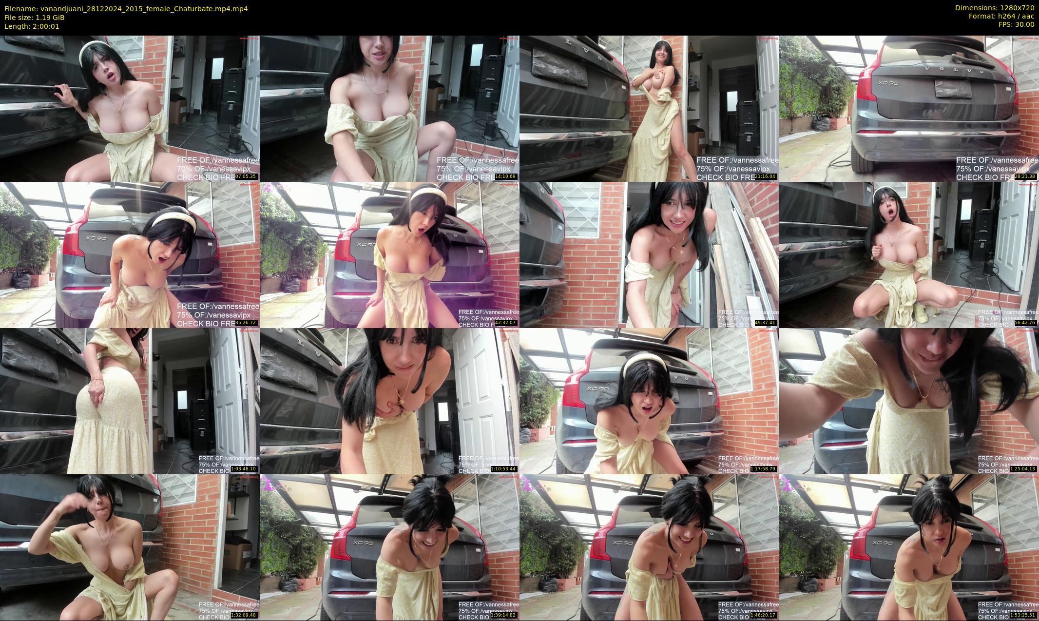 vanandjuani — 121 minute Chaturbate female cam show recording, 720p, Dec 28, 2024
