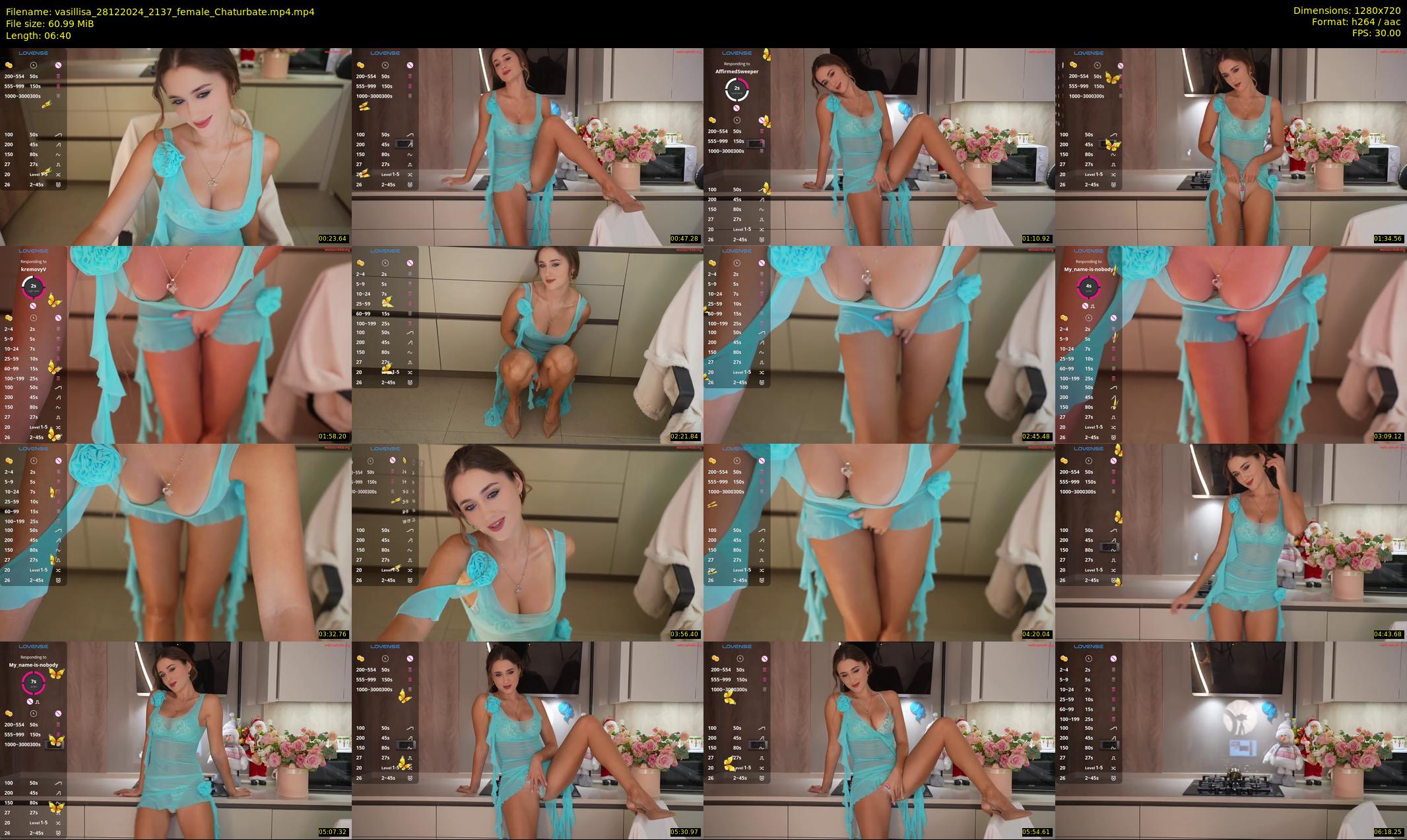 vasillisa — 7 minute Chaturbate female cam show recording, 720p, Dec 28, 2024