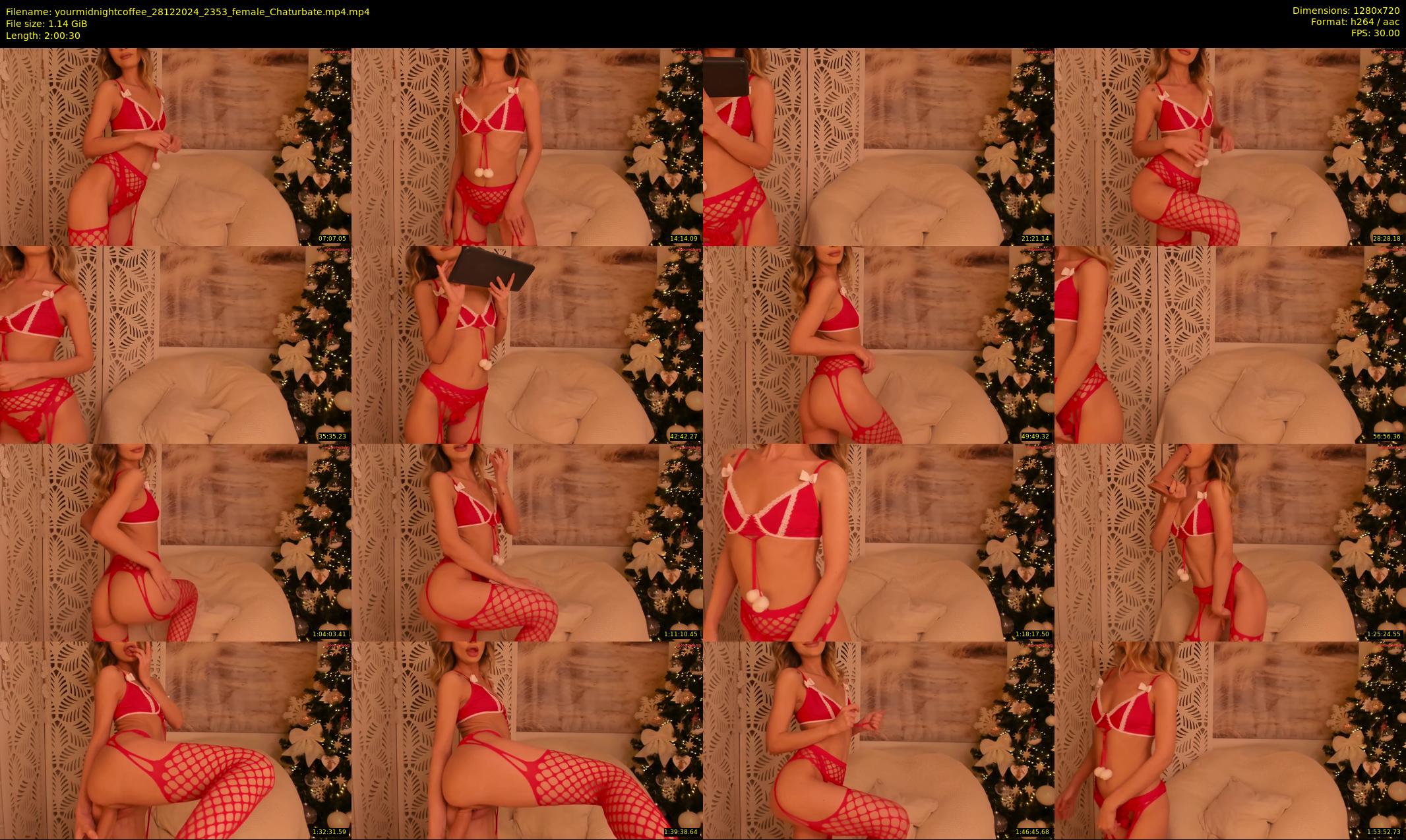 yourmidnightcoffee — 121 minute Chaturbate female cam show recording, 720p, Dec 28, 2024