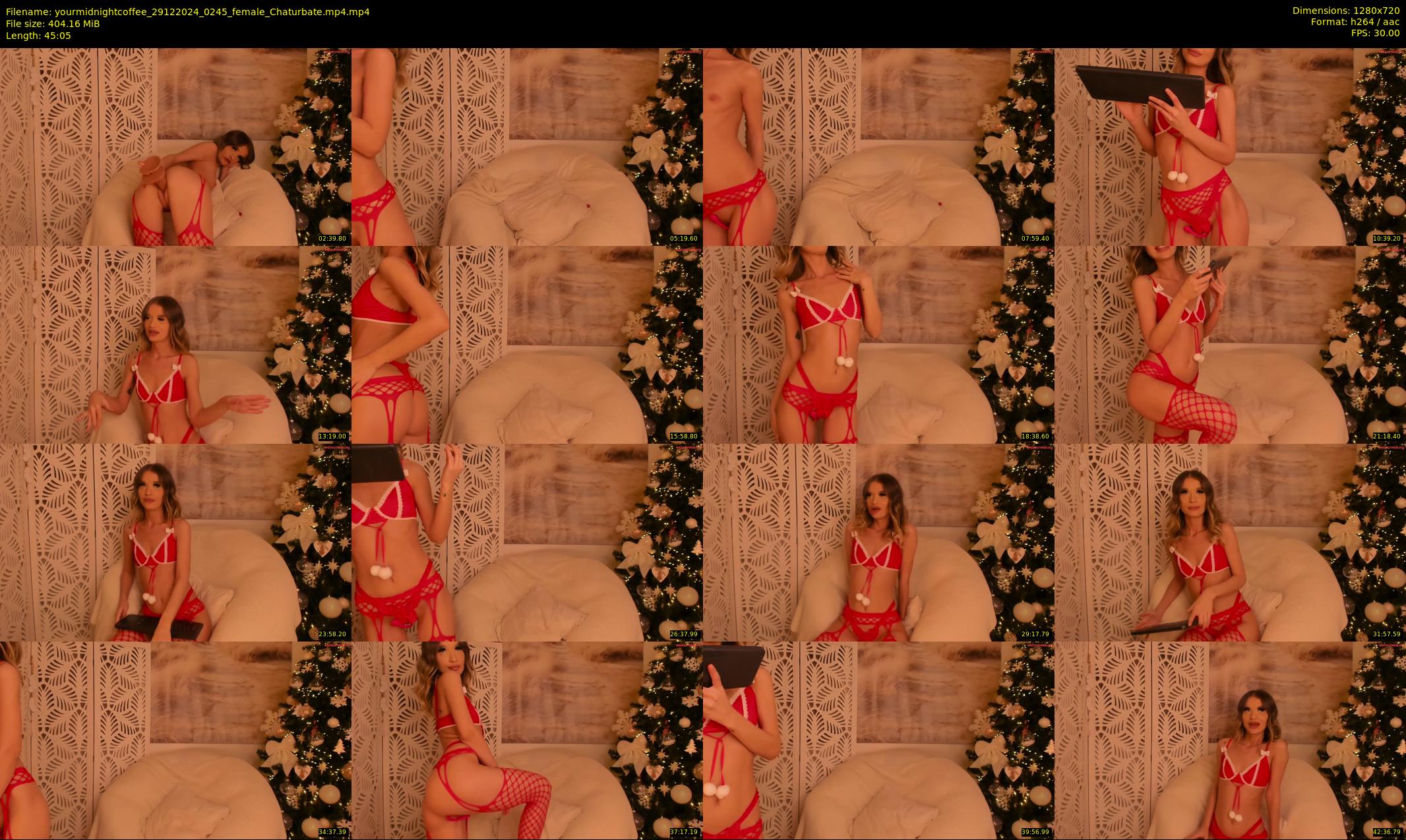 yourmidnightcoffee — 46 minute Chaturbate female cam show recording, 720p, Dec 29, 2024