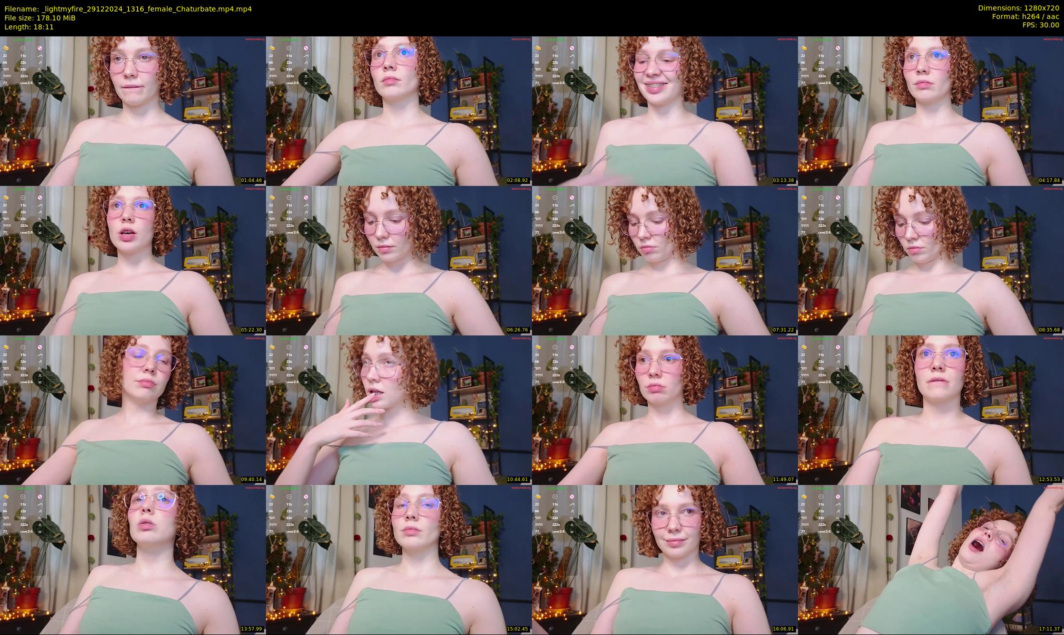 _lightmyfire — 19 minute Chaturbate female cam show recording, 720p, Dec 29, 2024