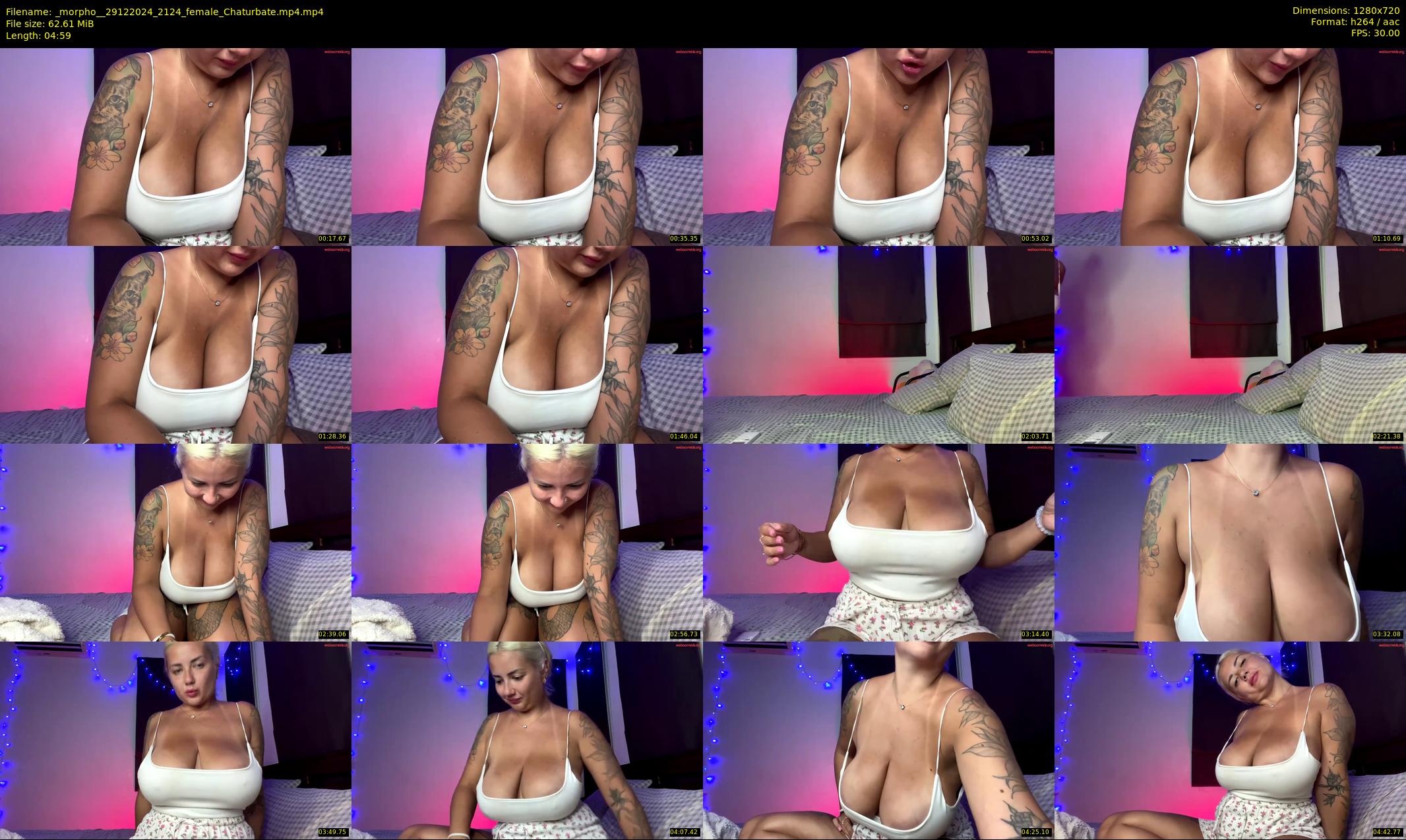 _morpho_ — 5 minute Chaturbate female cam show recording, 720p, Dec 29, 2024
