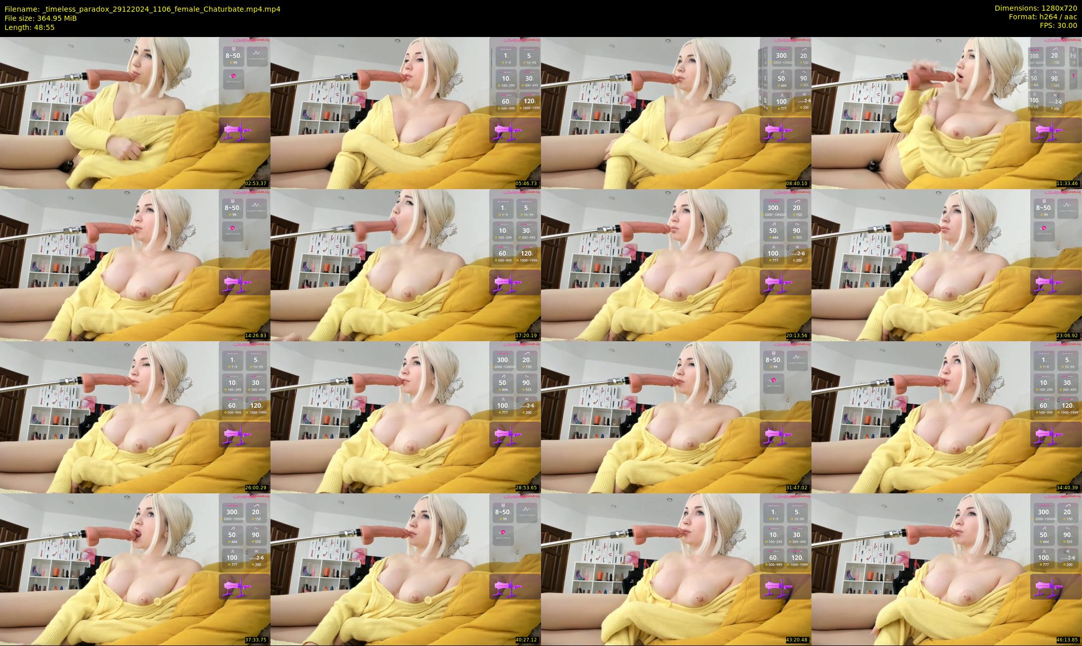 _timeless_paradox — 49 minute Chaturbate female cam show recording, 720p, Dec 29, 2024