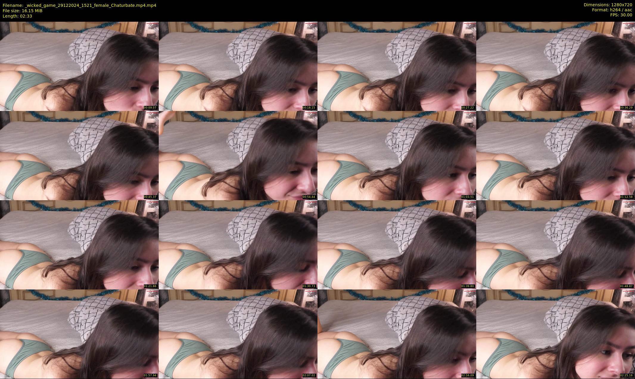 _wicked_game — 3 minute Chaturbate female cam show recording, 720p, Dec 29, 2024