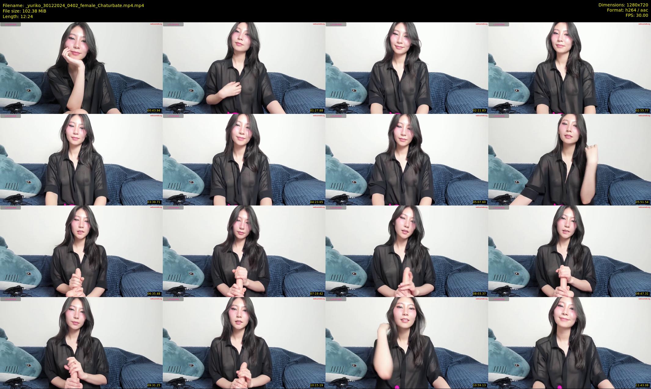 _yuriko — 13 minute Chaturbate female cam show recording, 720p, Dec 30, 2024