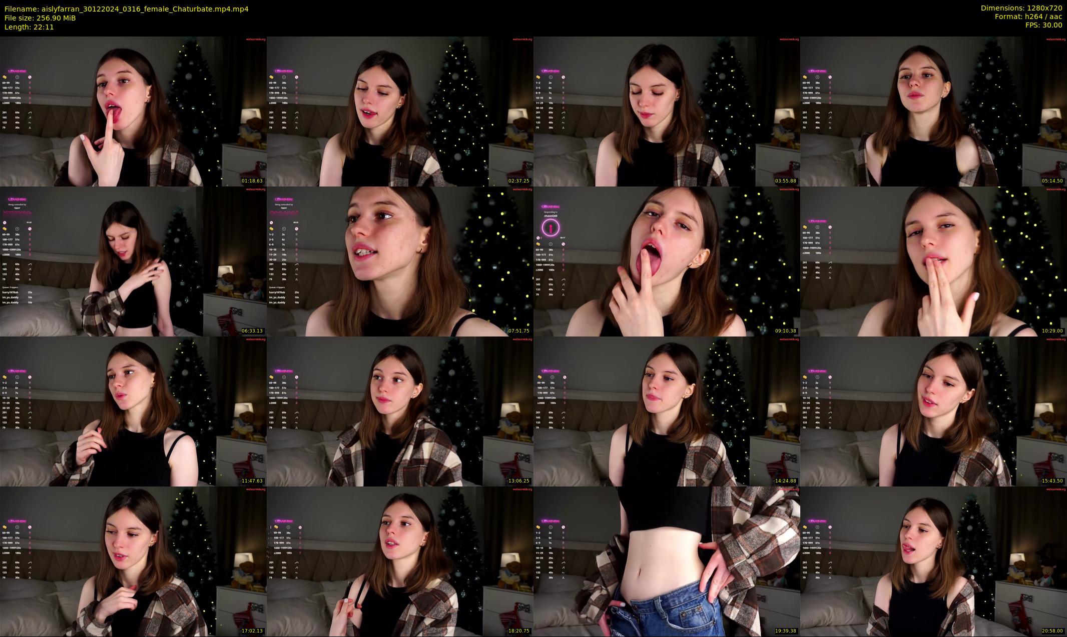aislyfarran — 23 minute Chaturbate female cam show recording, 720p, Dec 30, 2024
