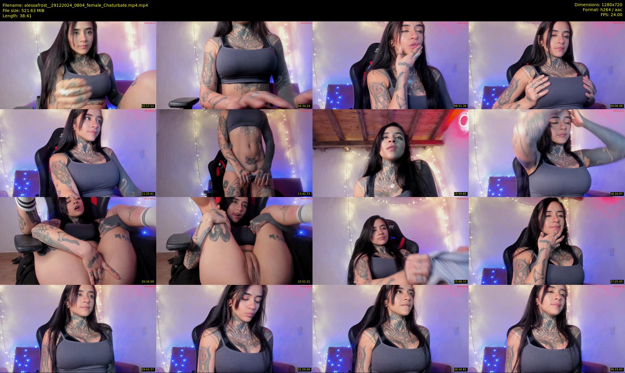 alessafrost_ — 39 minute Chaturbate female cam show recording, 720p, Dec 29, 2024