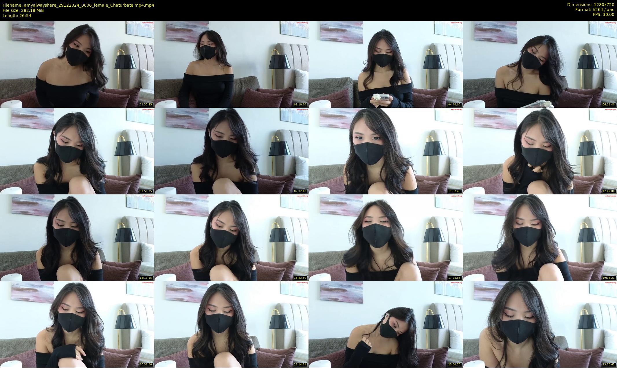 amyalwayshere — 27 minute Chaturbate female cam show recording, 720p, Dec 29, 2024