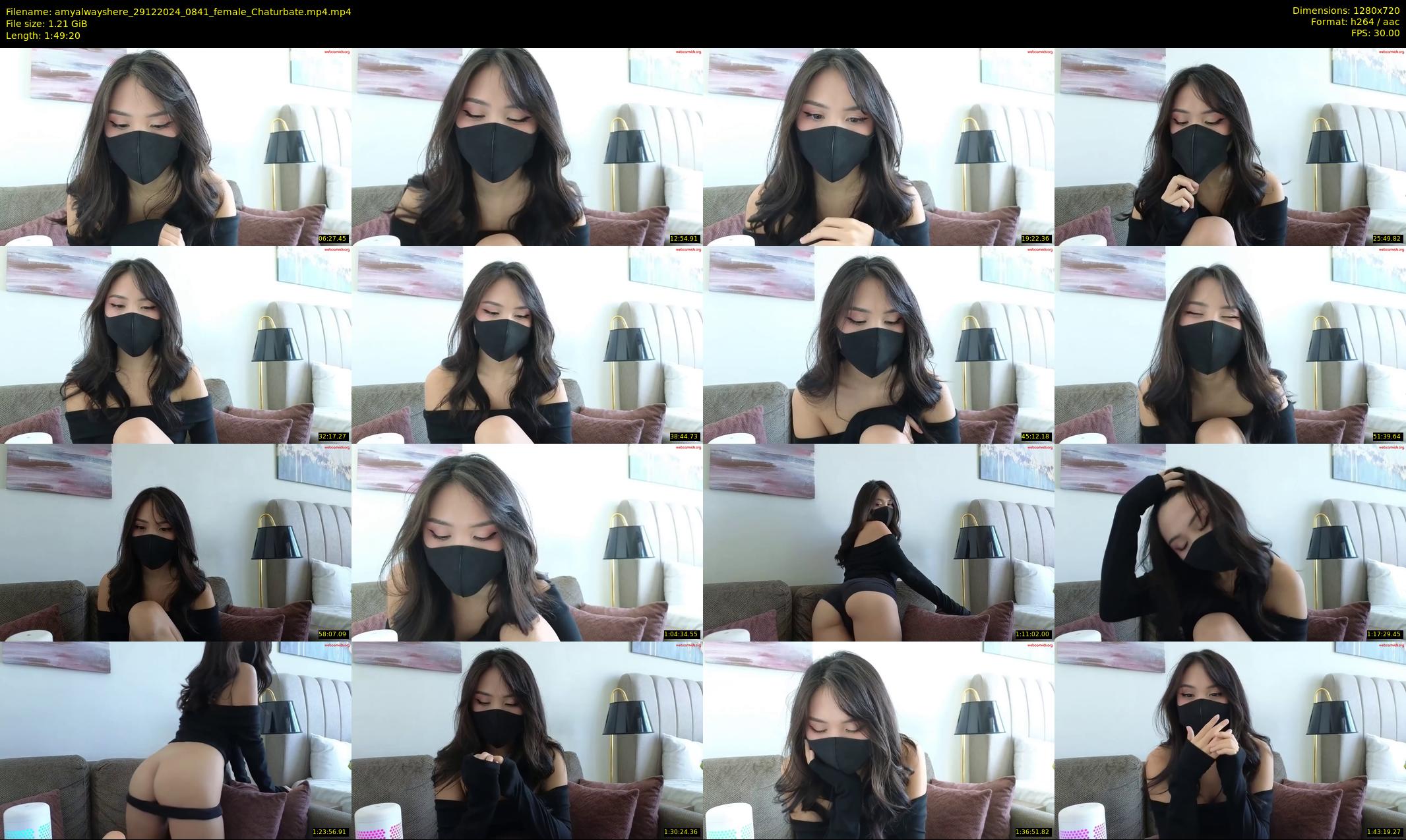 amyalwayshere — 110 minute Chaturbate female cam show recording, 720p, Dec 29, 2024