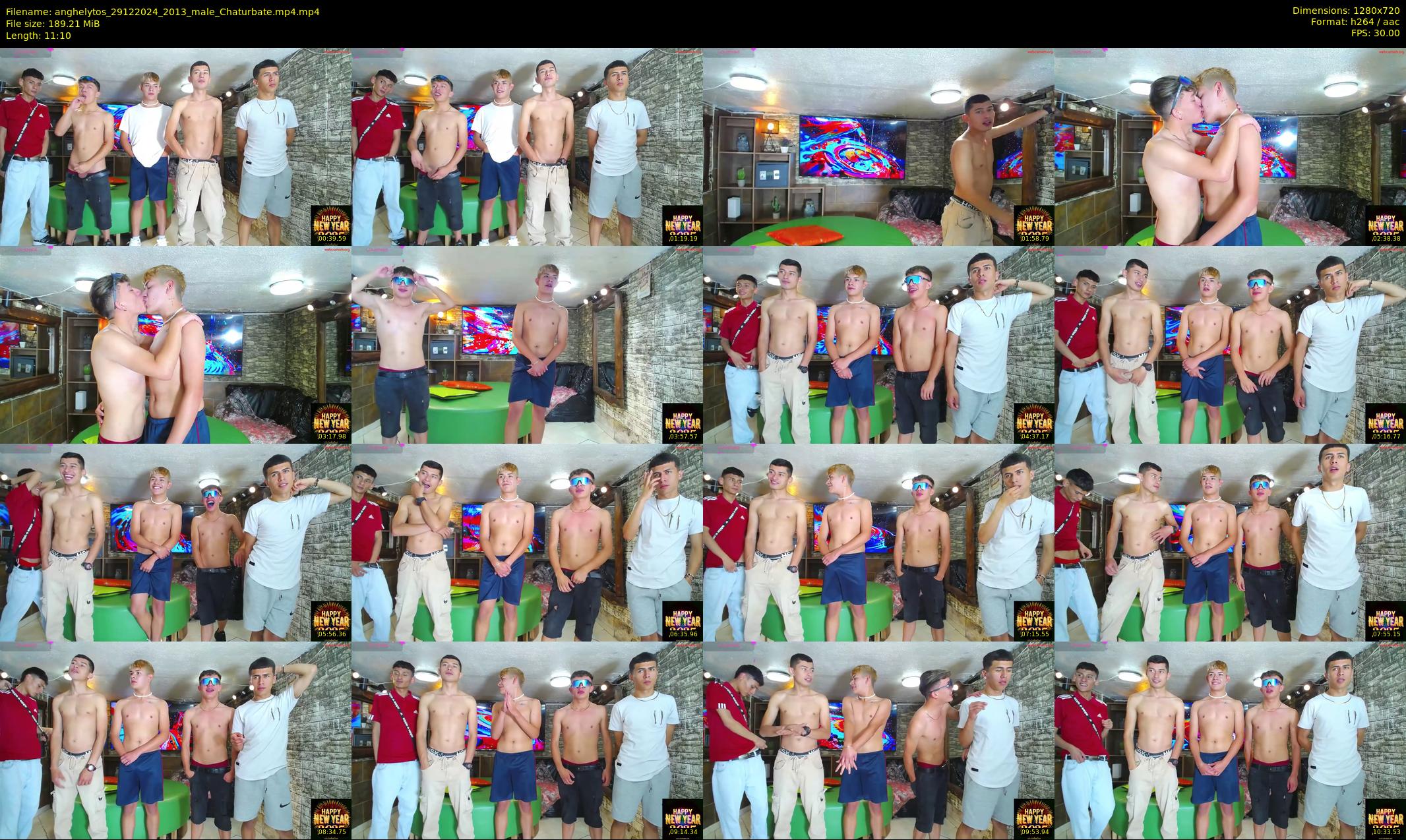 anghelytos — 12 minute Chaturbate male cam show recording, 720p, Dec 29, 2024