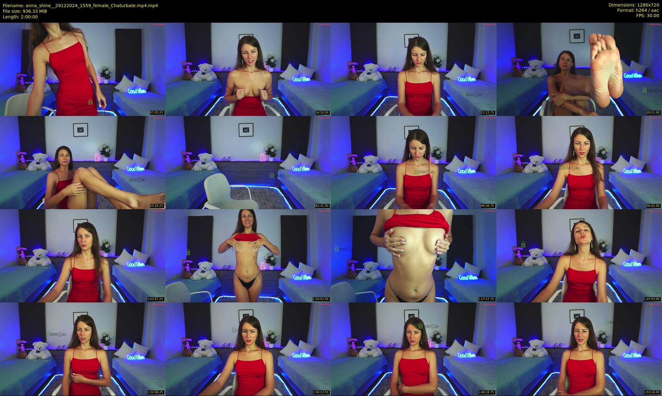 anna_shine_ — 120 minute Chaturbate female cam show recording, 720p, Dec 29, 2024