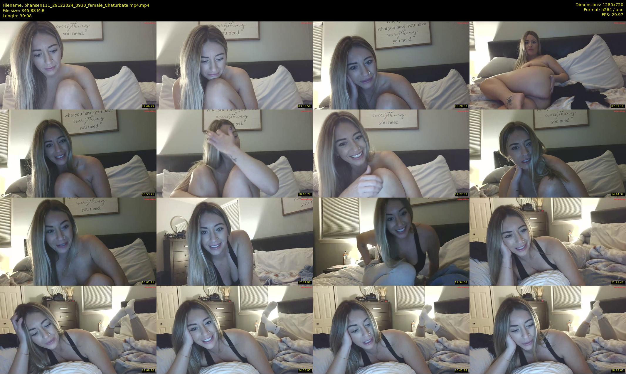 bhansen111 — 31 minute Chaturbate female cam show recording, 720p, Dec 29, 2024