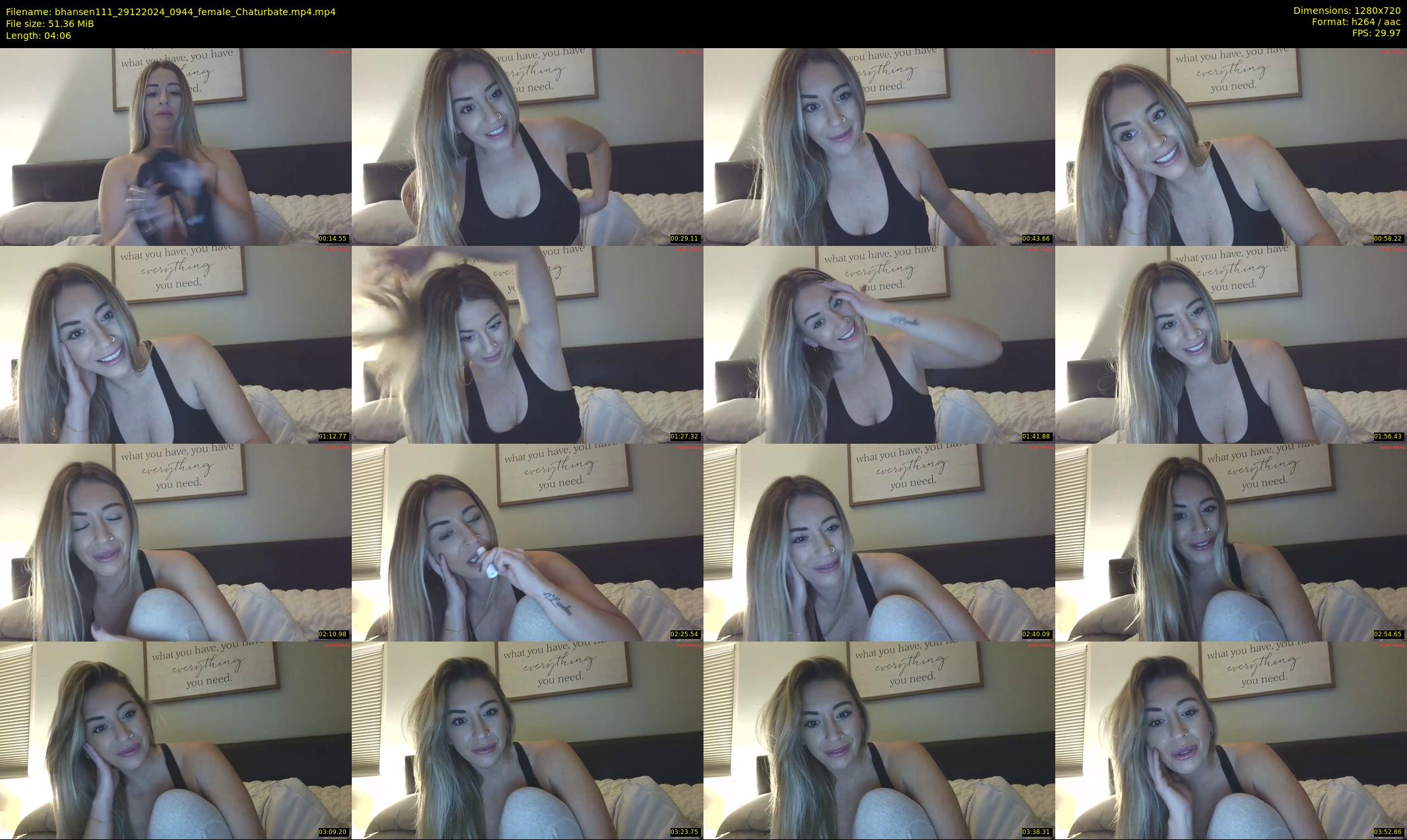 bhansen111 — 5 minute Chaturbate female cam show recording, 720p, Dec 29, 2024