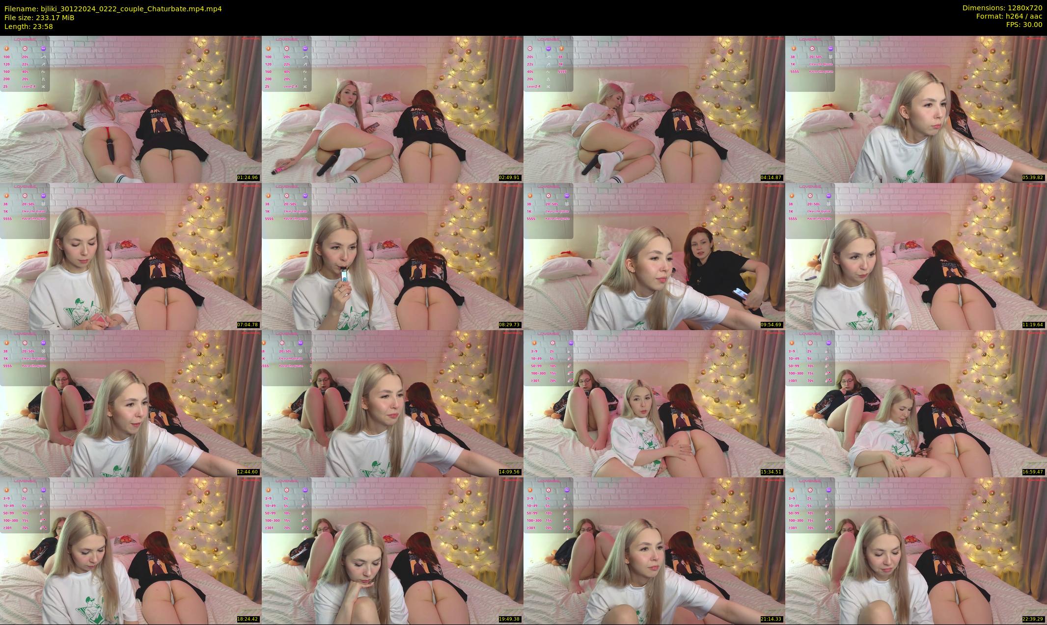 bjliki — 24 minute Chaturbate couple cam show recording, 720p, Dec 30, 2024