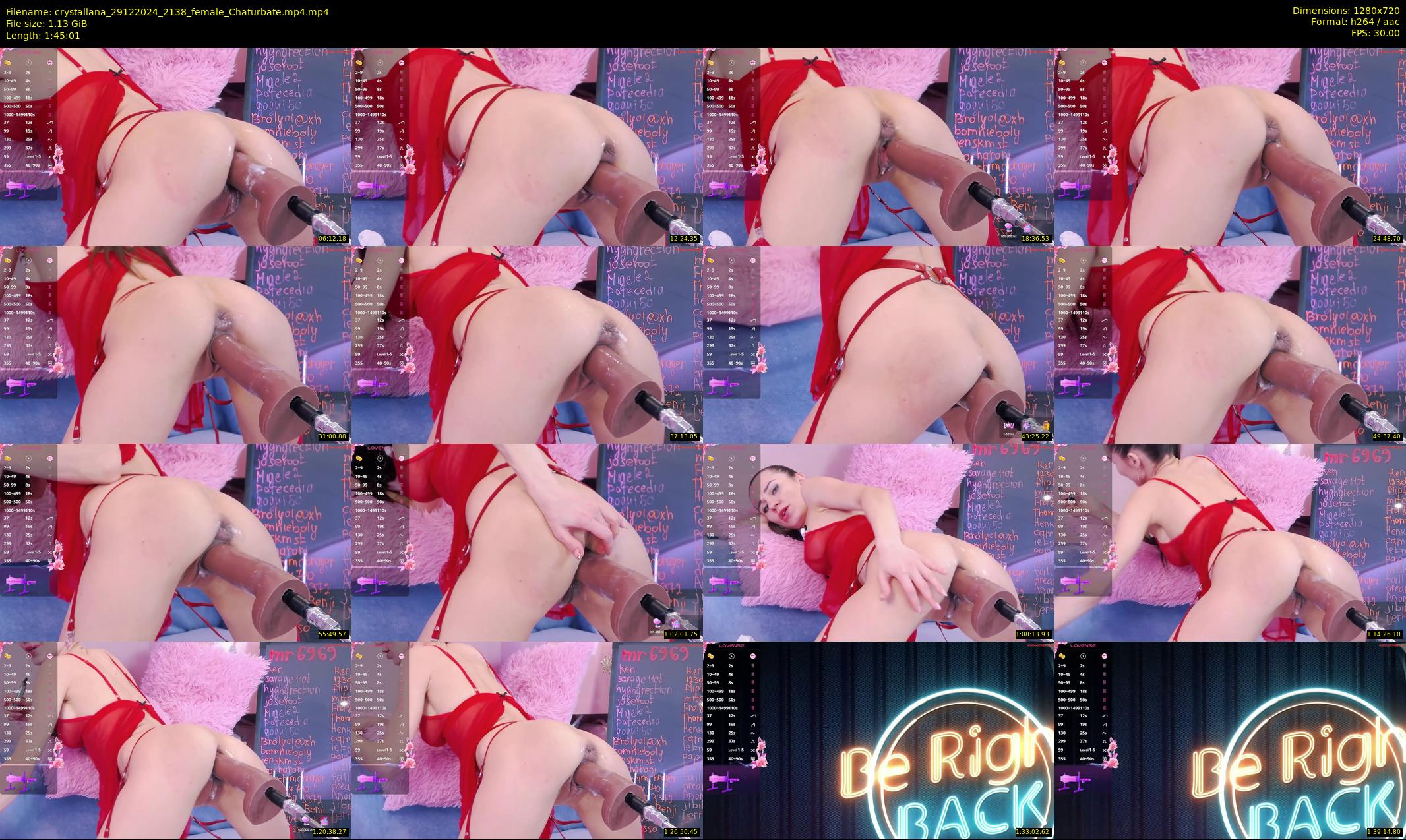 crystallana — 106 minute Chaturbate female cam show recording, 720p, Dec 29, 2024