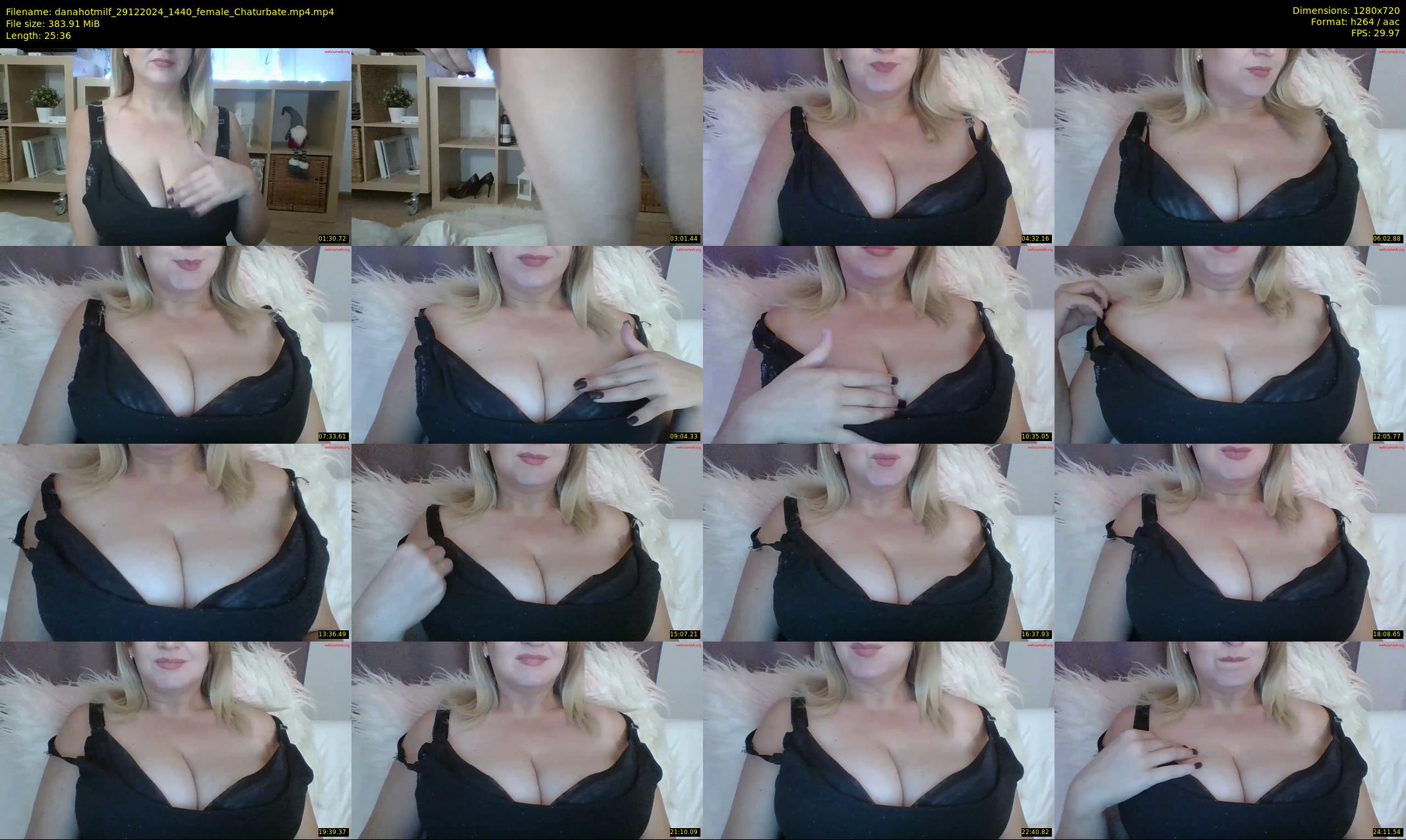 danahotmilf — 26 minute Chaturbate female cam show recording, 720p, Dec 29, 2024