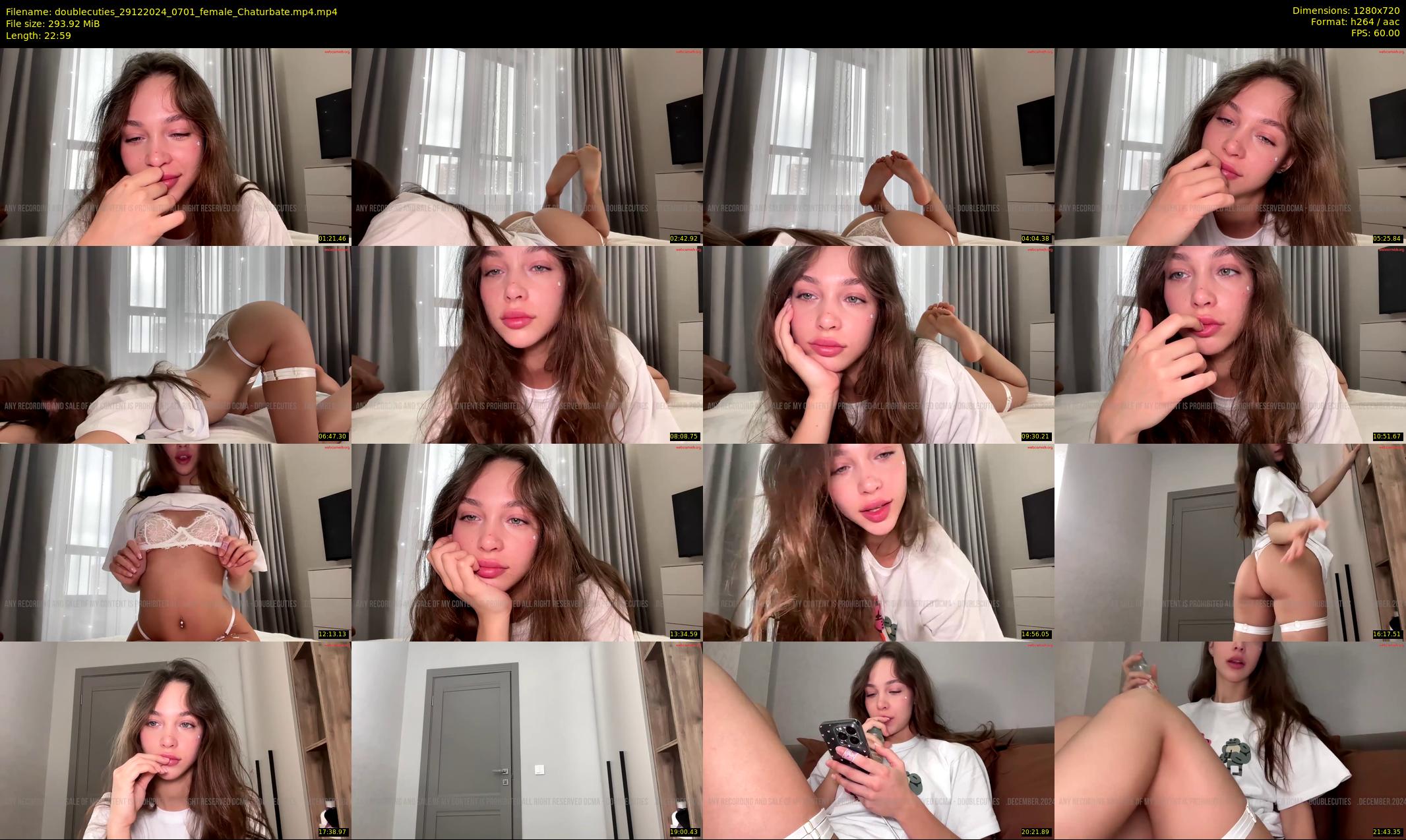doublecuties — 23 minute Chaturbate couple cam show recording, 720p, Dec 29, 2024