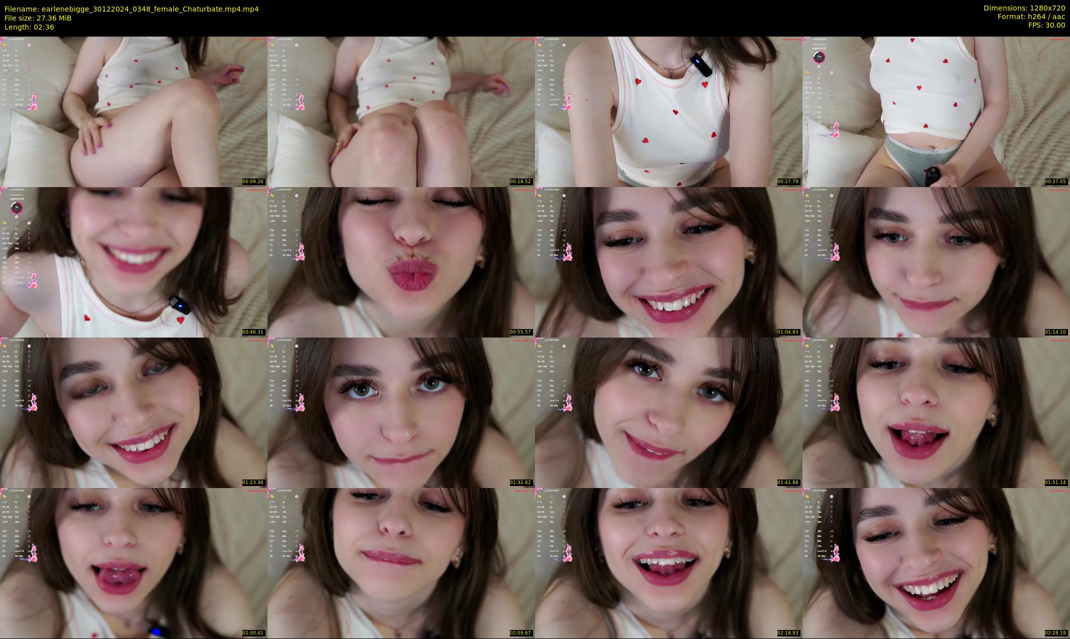 earlenebigge — 3 minute Chaturbate female cam show recording, 720p, Dec 30, 2024
