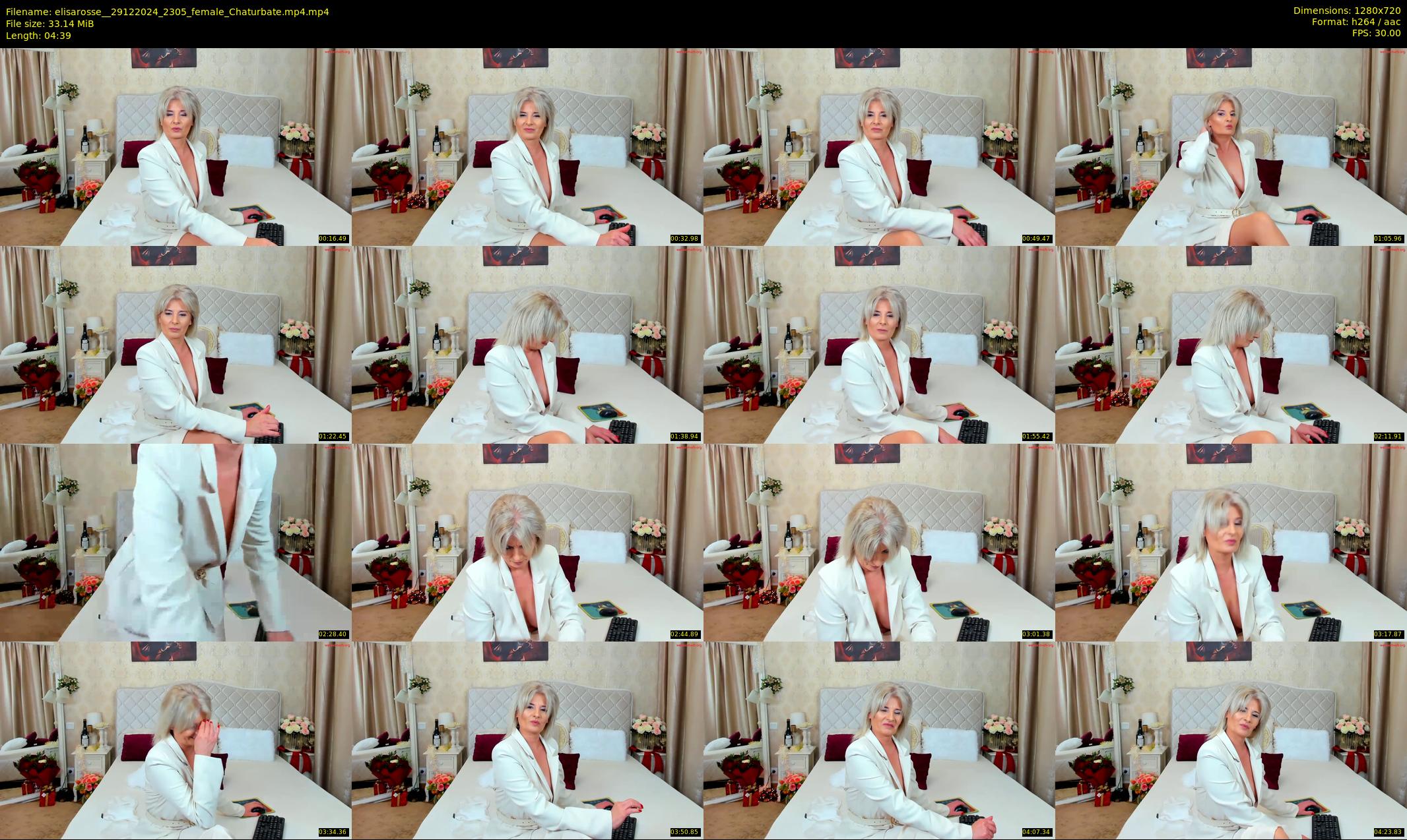 elisarosse_ — 5 minute Chaturbate female cam show recording, 720p, Dec 29, 2024