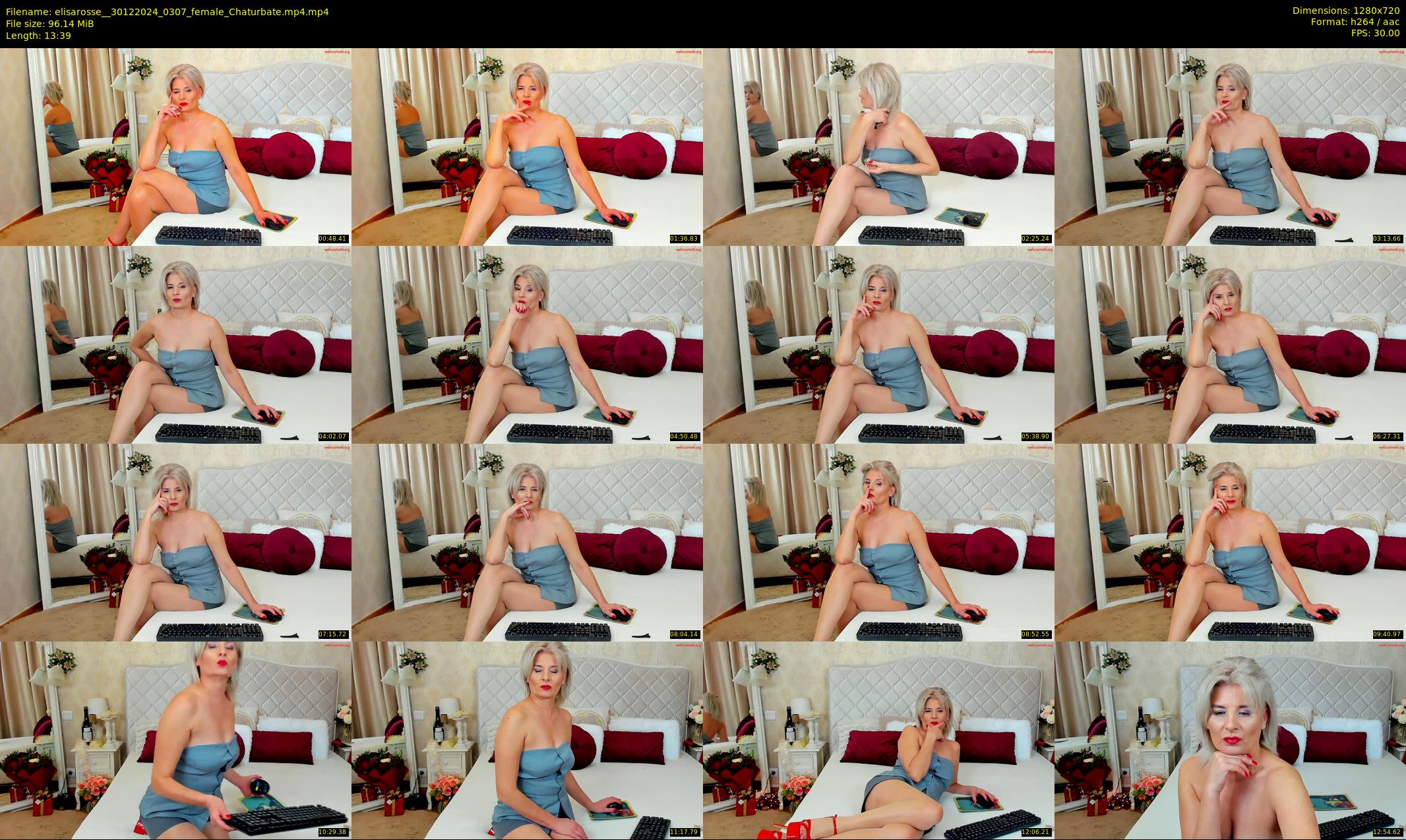 elisarosse_ — 14 minute Chaturbate female cam show recording, 720p, Dec 30, 2024