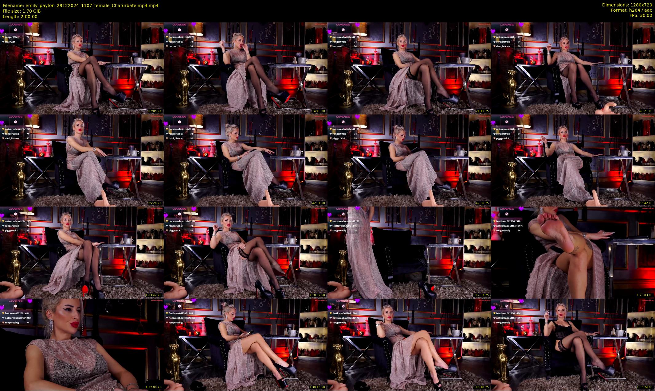 emily_payton — 120 minute Chaturbate female cam show recording, 720p, Dec 29, 2024