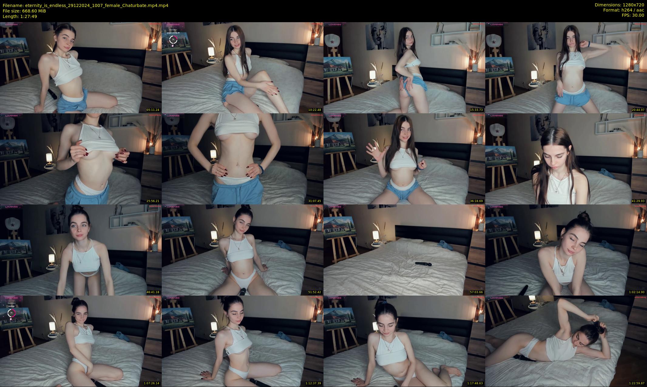 eternity_is_endless — 88 minute Chaturbate female cam show recording, 720p, Dec 29, 2024