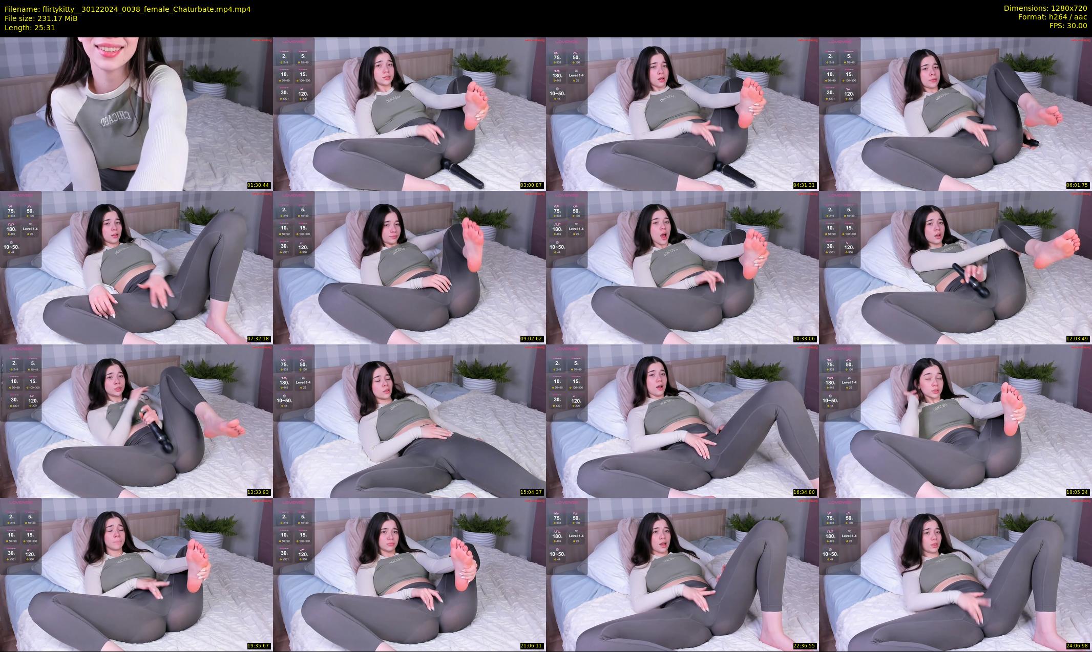 flirtykitty_ — 26 minute Chaturbate female cam show recording, 720p, Dec 30, 2024