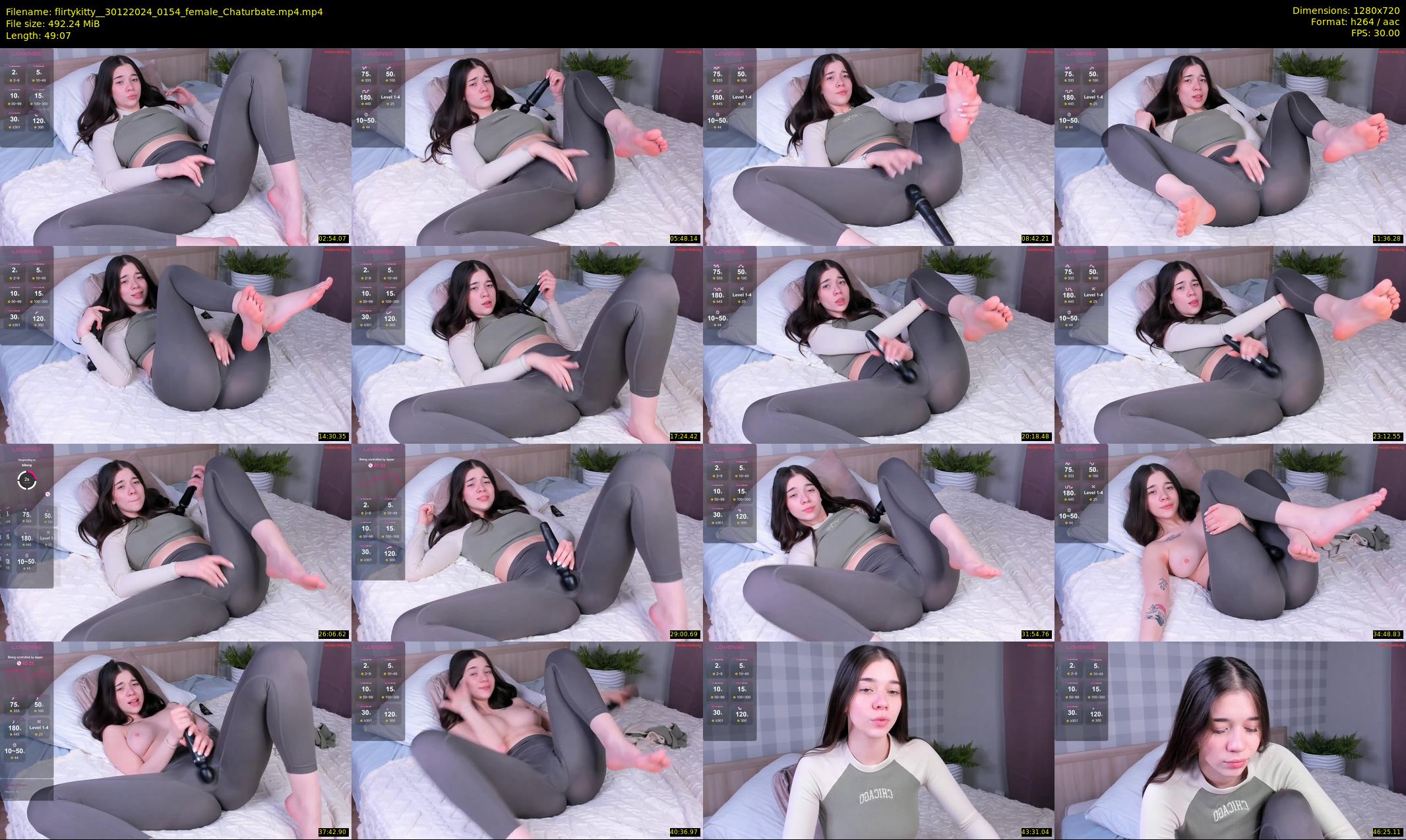 flirtykitty_ — 50 minute Chaturbate female cam show recording, 720p, Dec 30, 2024