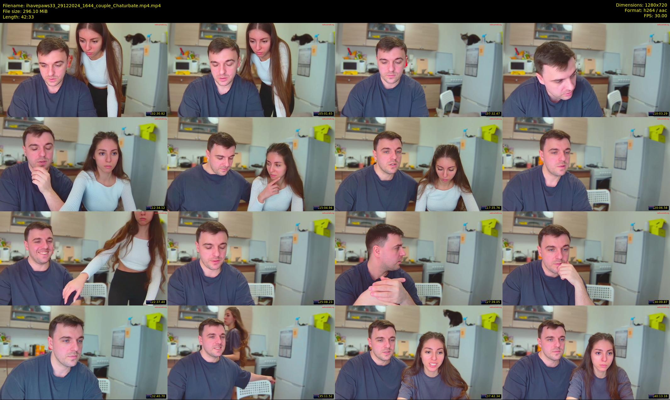 ihavepaws33 — 43 minute Chaturbate couple cam show recording, 720p, Dec 29, 2024