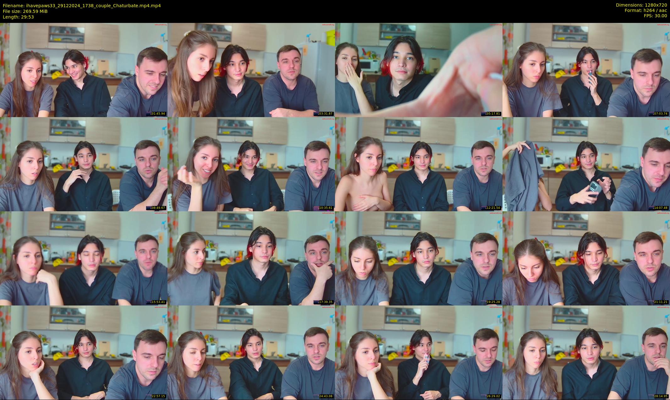 ihavepaws33 — 30 minute Chaturbate couple cam show recording, 720p, Dec 29, 2024