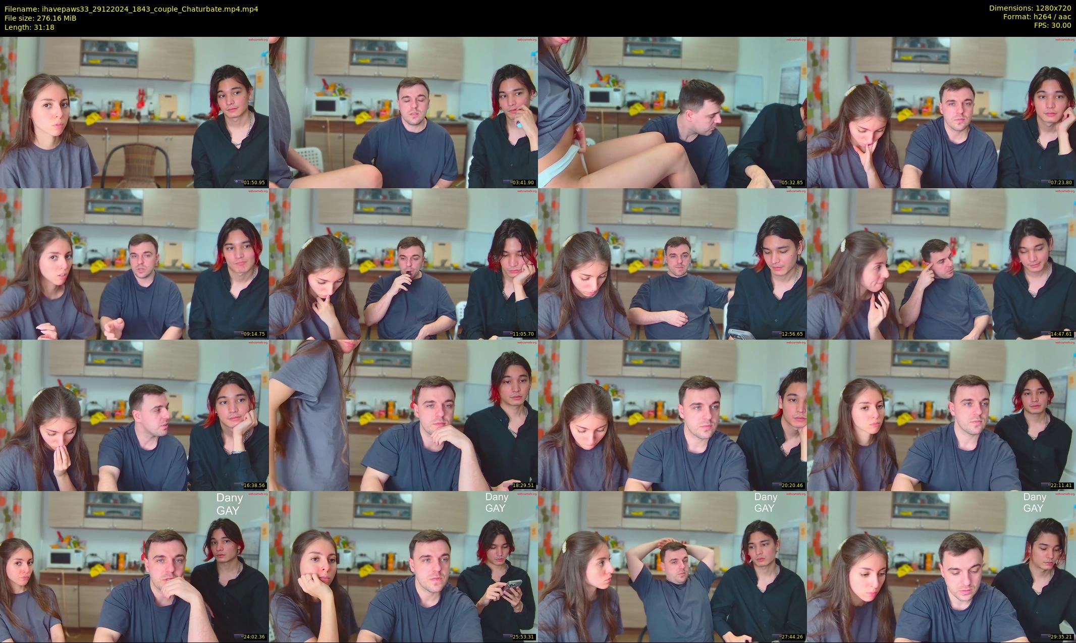 ihavepaws33 — 32 minute Chaturbate couple cam show recording, 720p, Dec 29, 2024