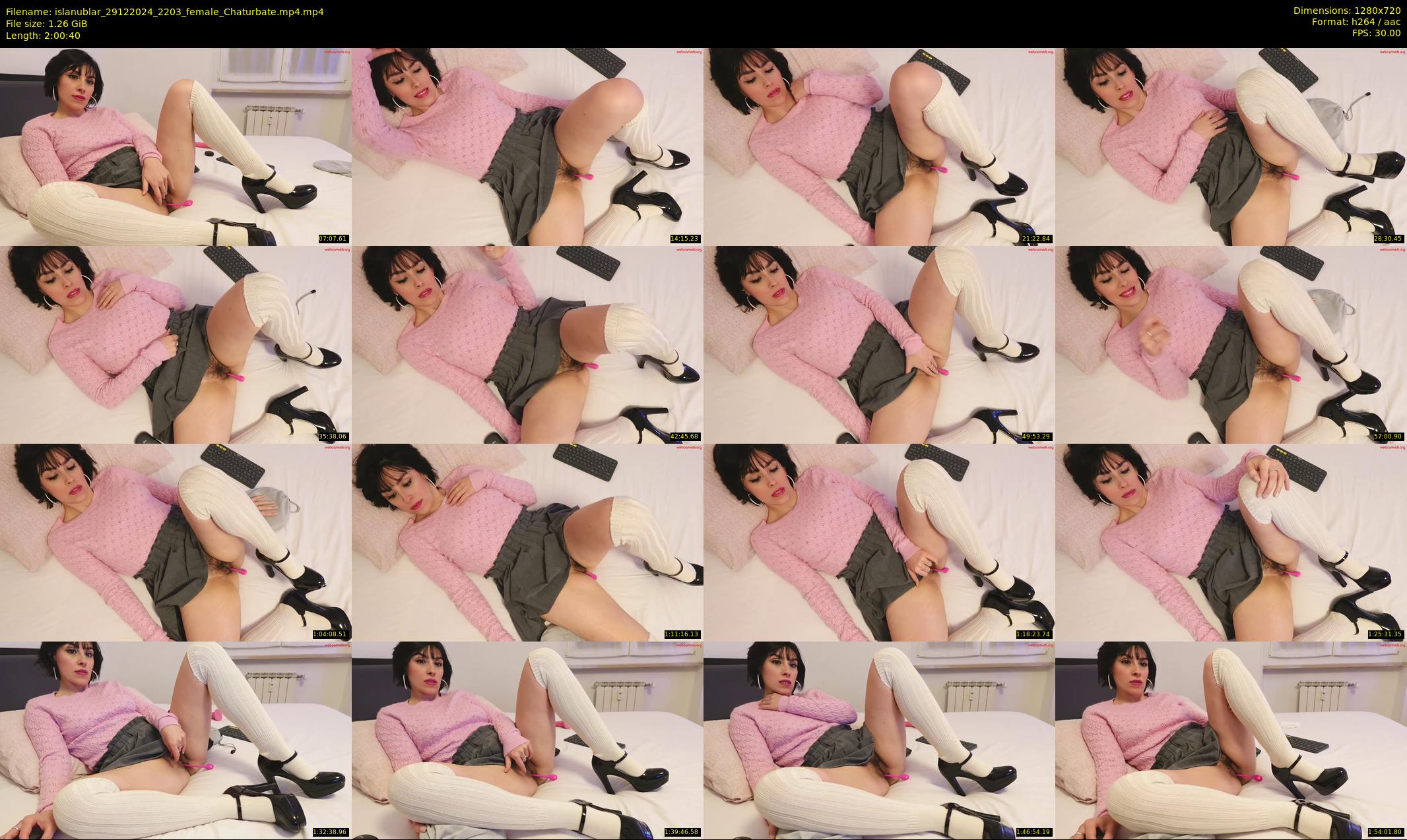 islanublar — 121 minute Chaturbate female cam show recording, 720p, Dec 29, 2024
